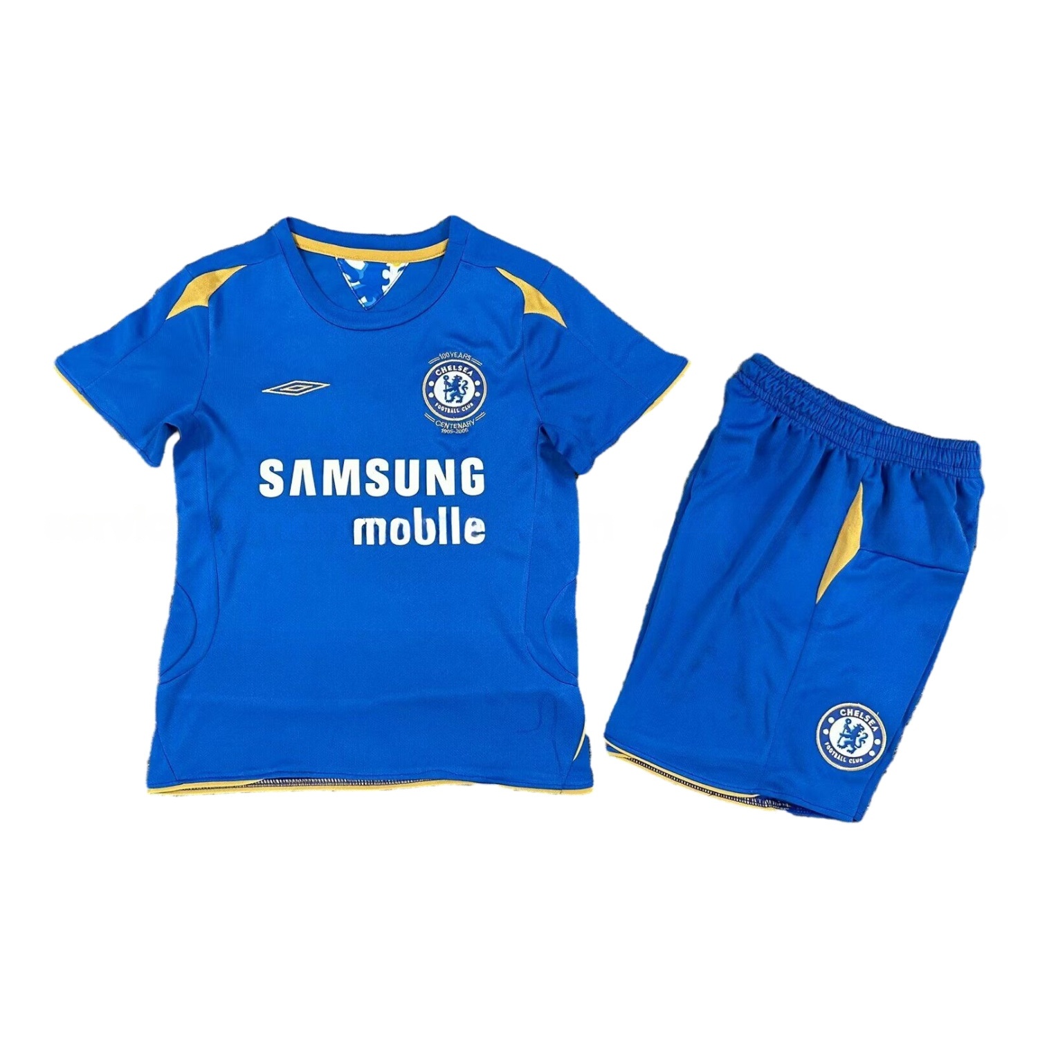 Retro C.H.E.L.S.E.A 2005-06 Home Kids Kit - ManixJersey