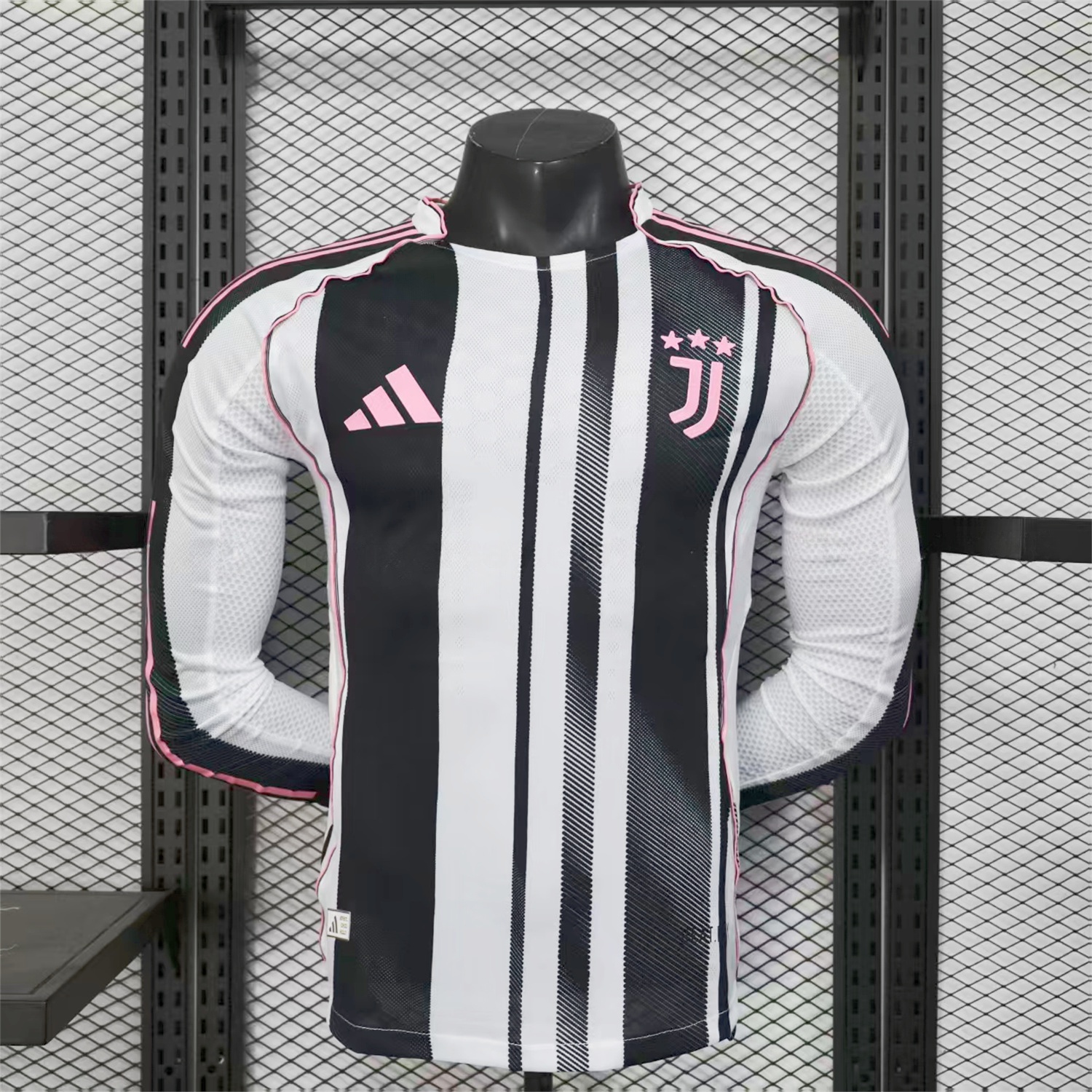 Juventus 25-26 Home Unsponsored Long Sleeves Jersey - Player Version - ManixJersey