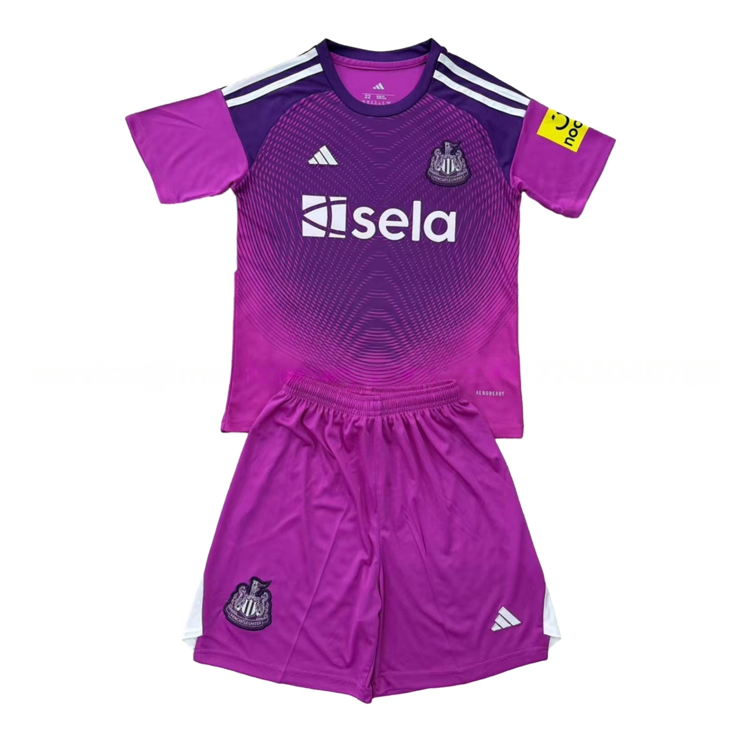 Newcastle United 25-26 Purple Goalkeeper Men's Adult Jersey Set - Fans Version - ManixJersey