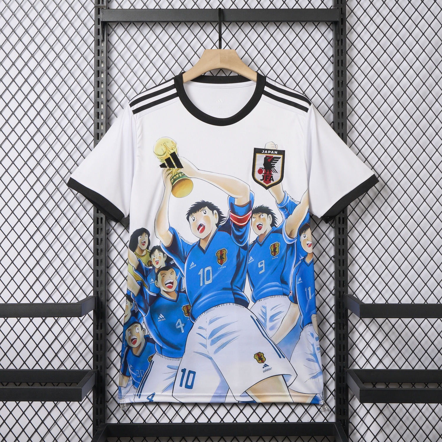 Japan 25-26 Captain Tsubasa World Cup Champion Special Jersey - Fans Version - ManixJersey