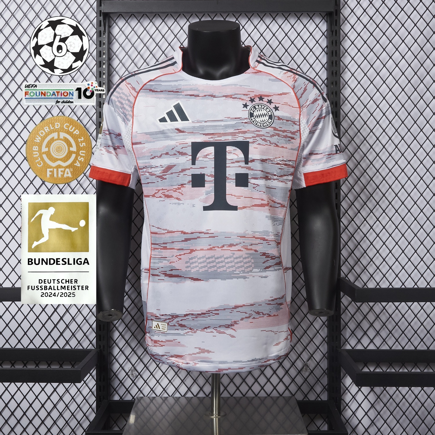 Bayern Munich 25-26 Away White Jersey - Player Version - ManixJersey