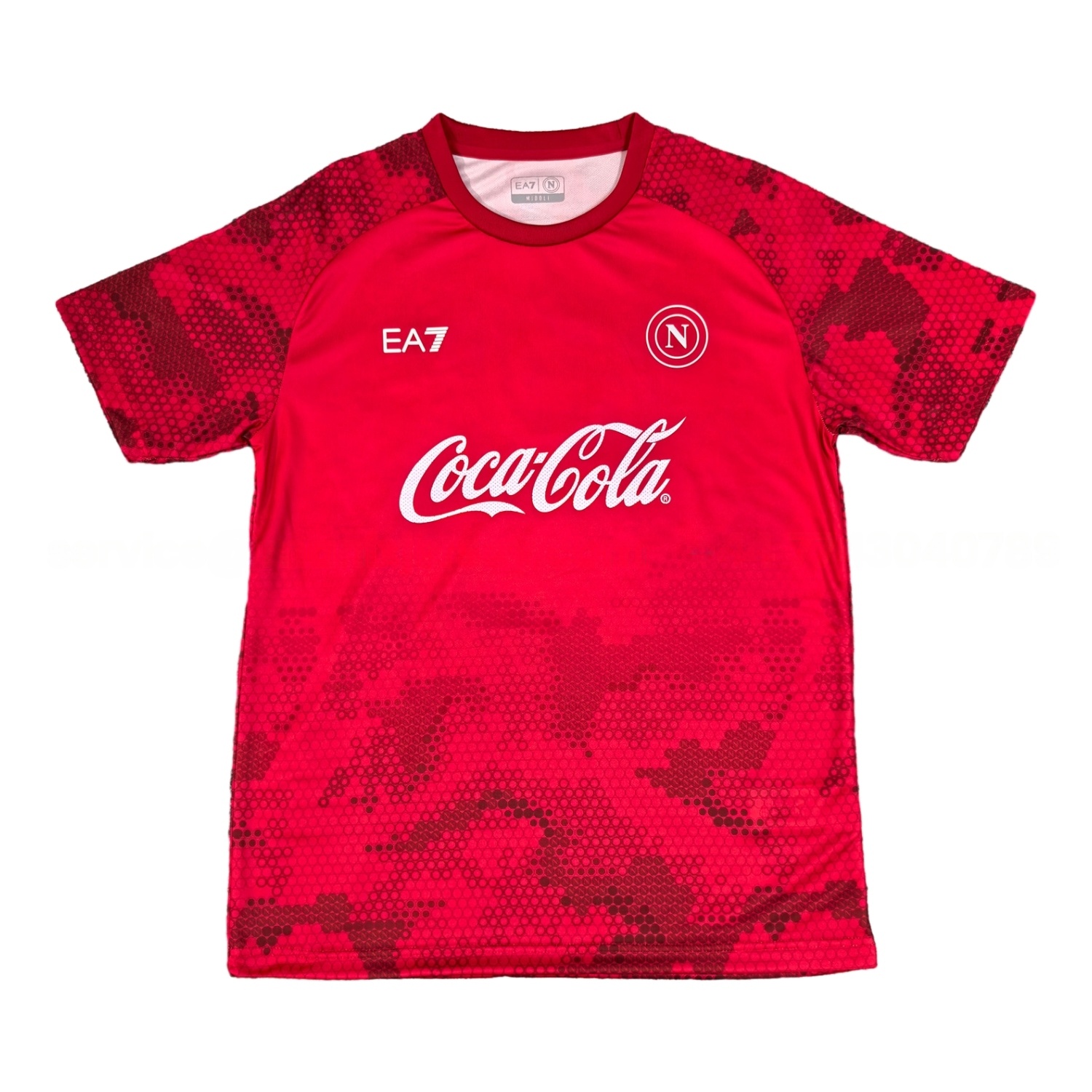 Napoli 24-25 Red Pre-Match Training Jersey - Fans Version - ManixJersey