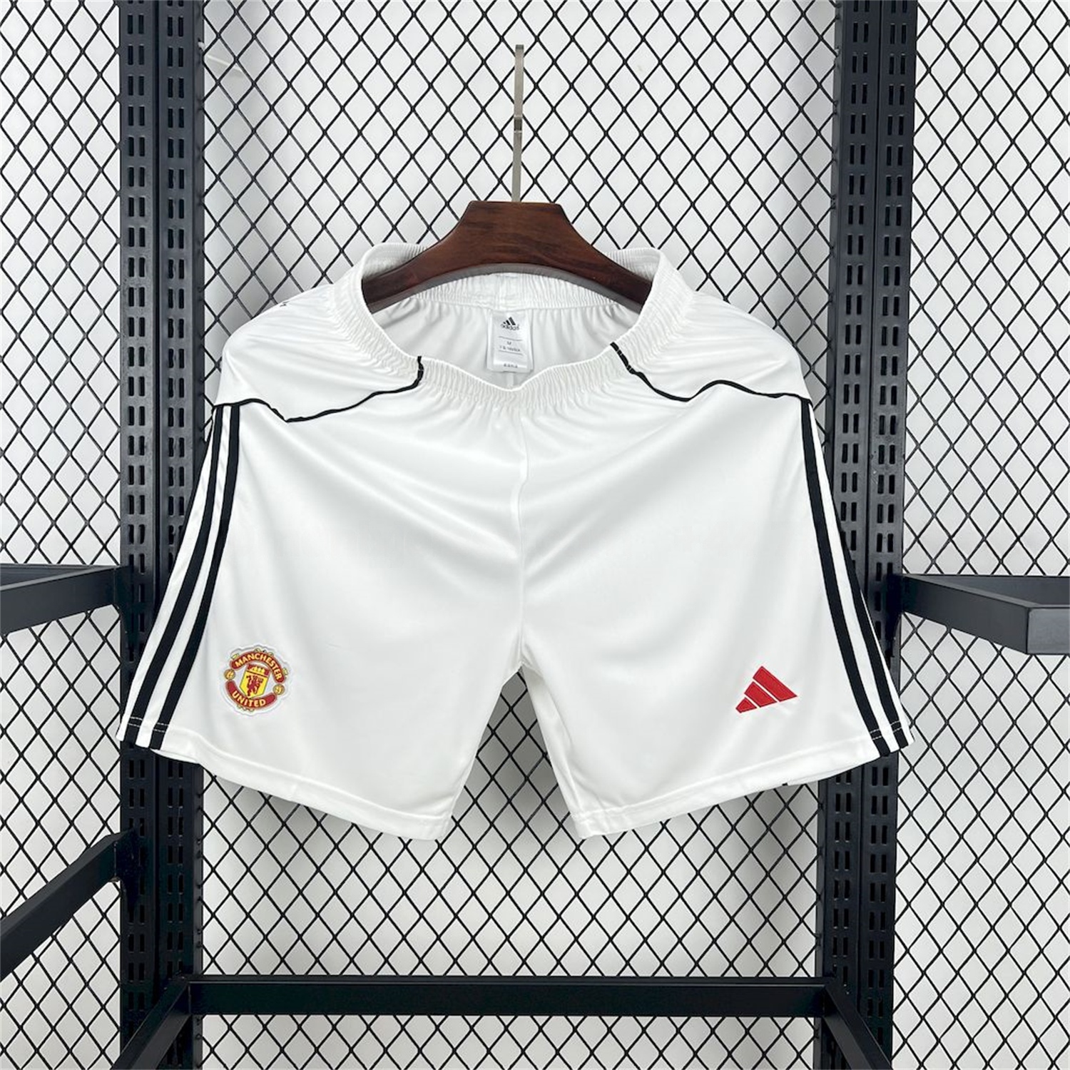 Manchester United 25-26 Home White Shorts - Fans Version - ManixJersey