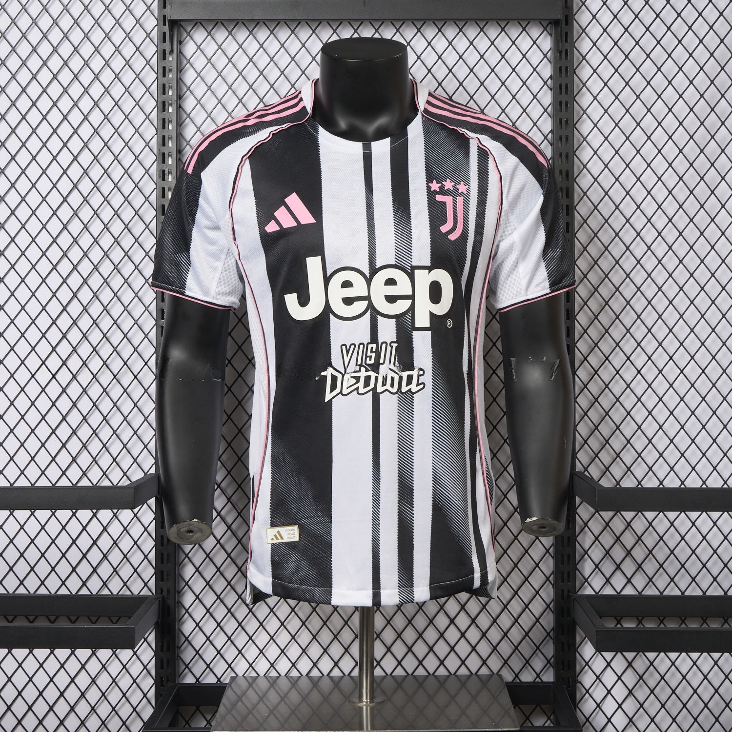 Juventus 25-26 Home Jersey With Chest Patch - Player Version - ManixJersey