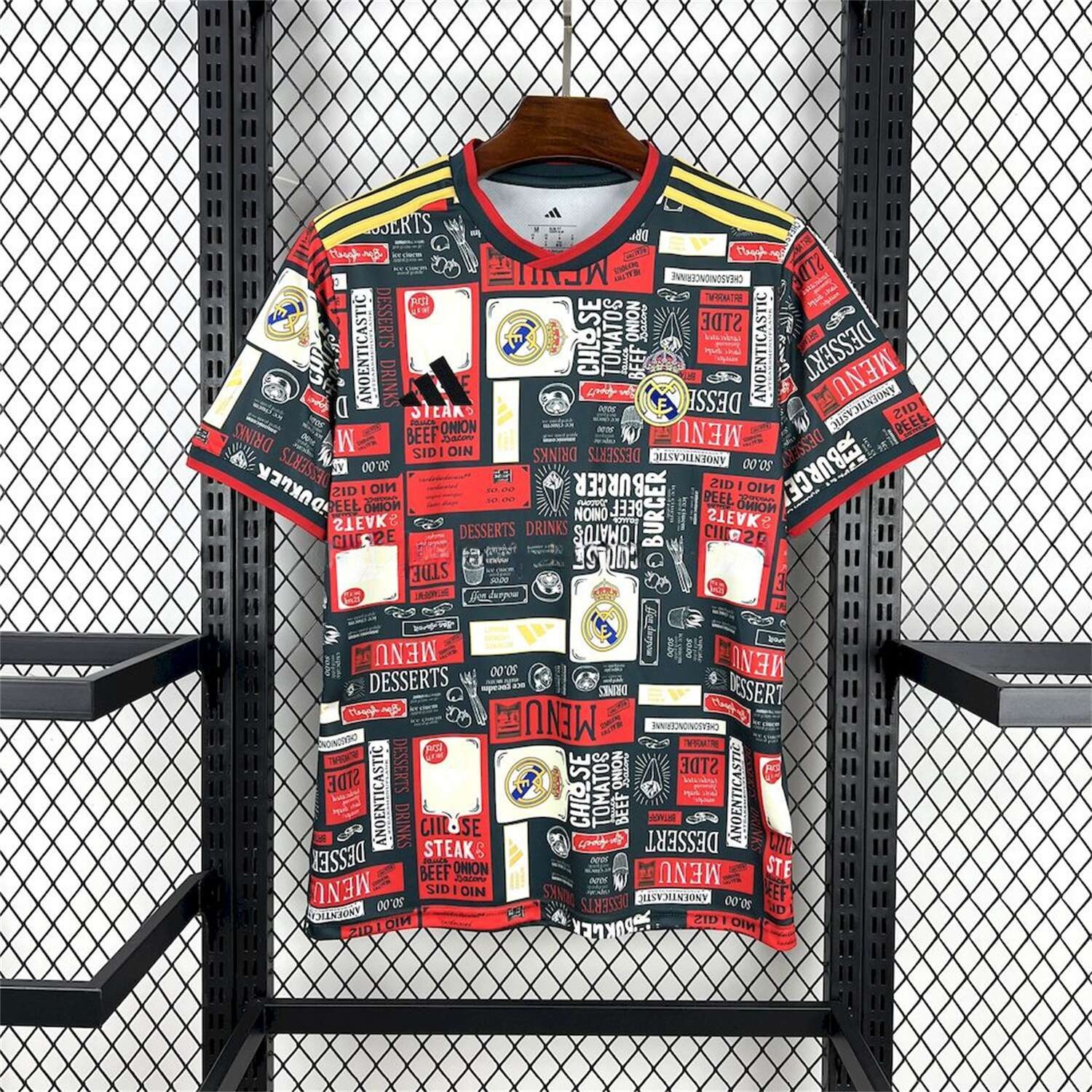 Real Madrid 25-26 Color Advertising Swatch Dark Gray Jersey - Fans Version - ManixJersey