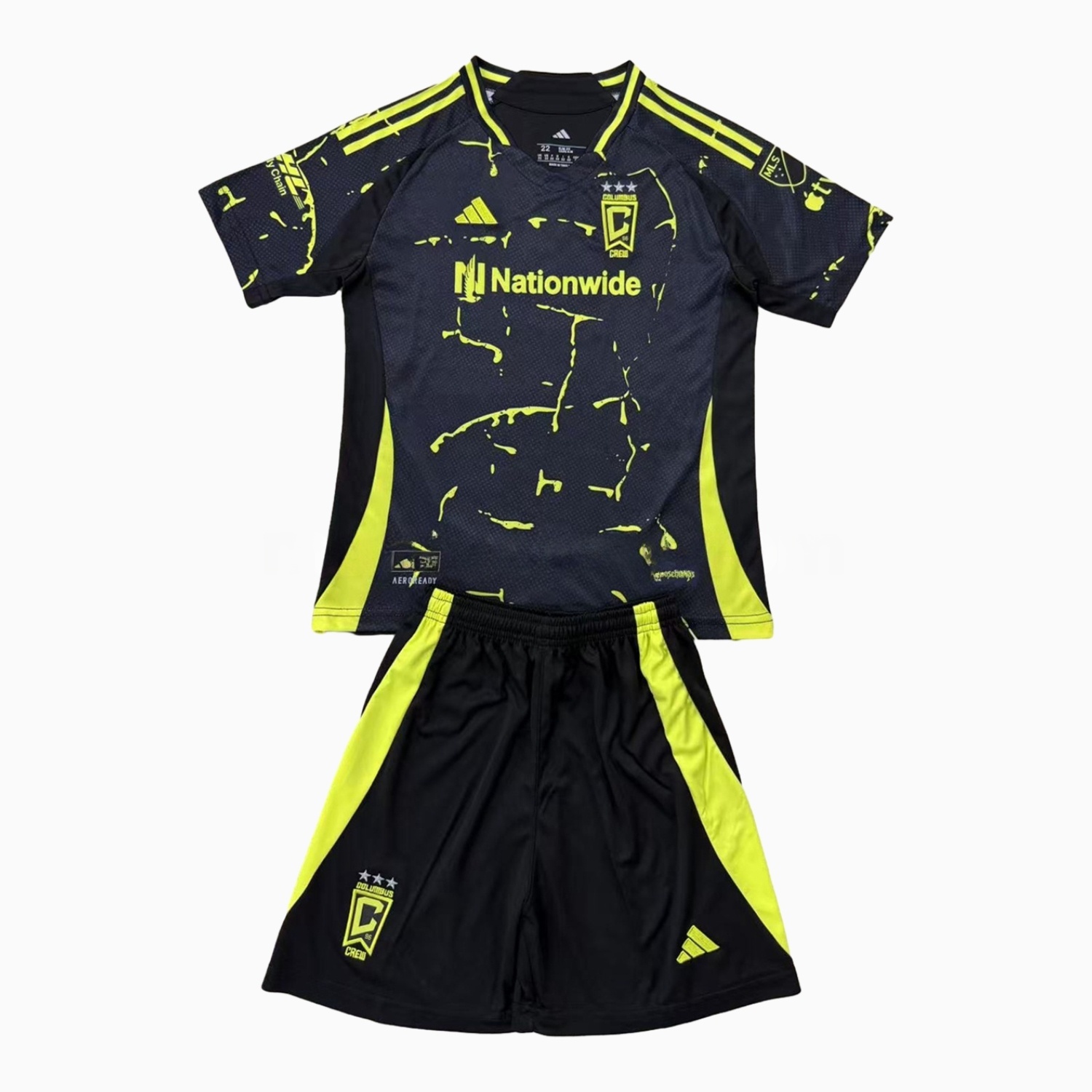 Columbus Crew 2025 Away Kids Kit - ManixJersey