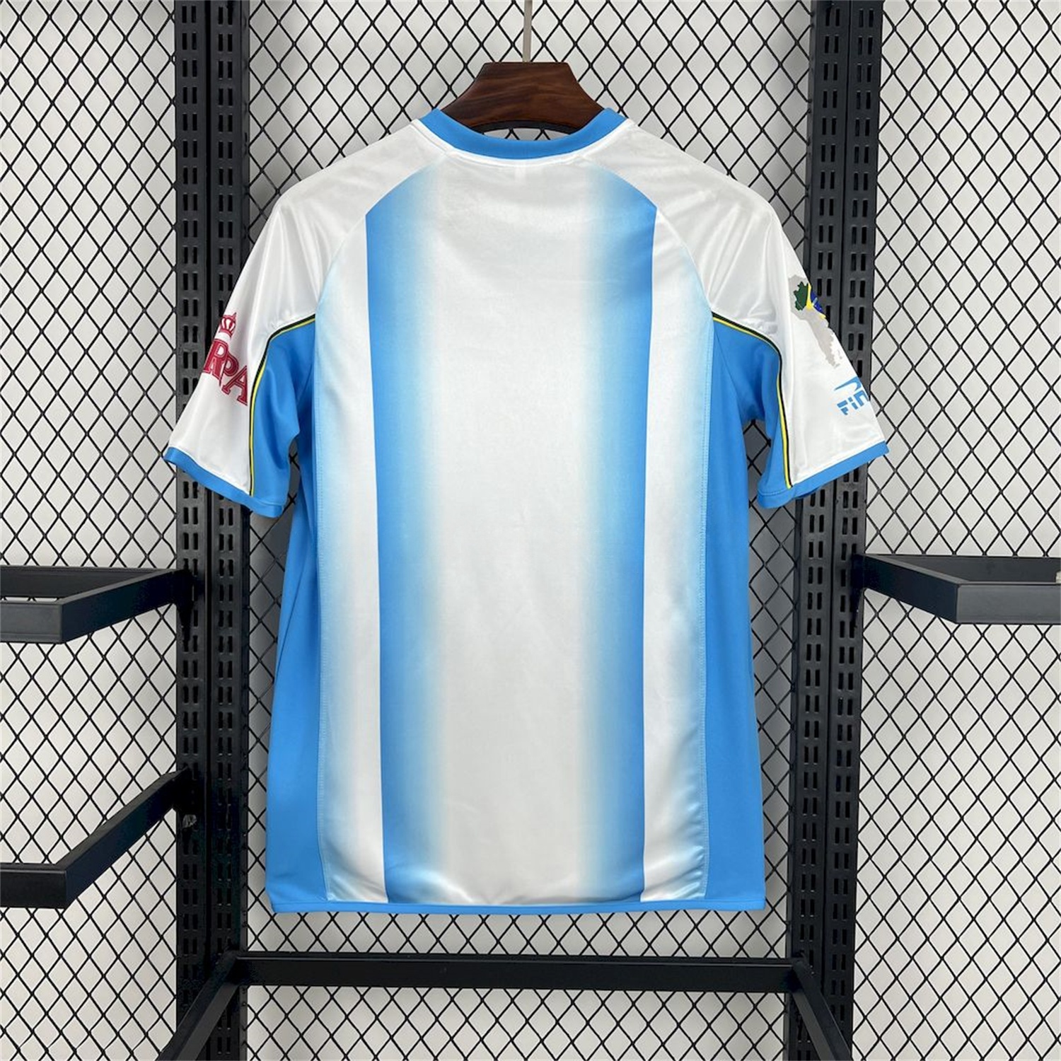 Retro Paysandu 2003 Third Blue Stripe Jersey - ManixJersey