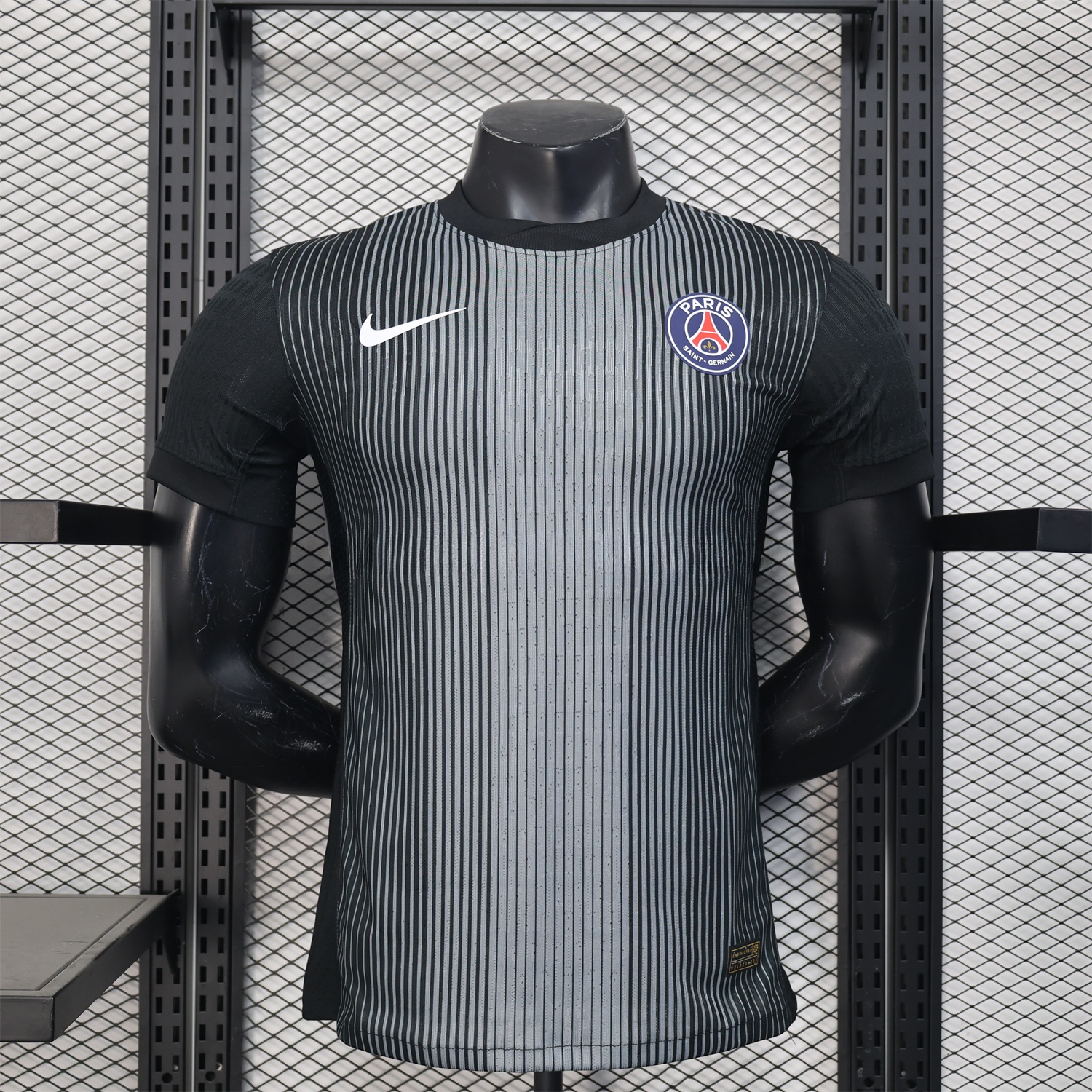 Paris Saint-Germain PSG 25-26 Black GK Goalkeeper Unsponsored Jersey - Player Version - ManixJersey