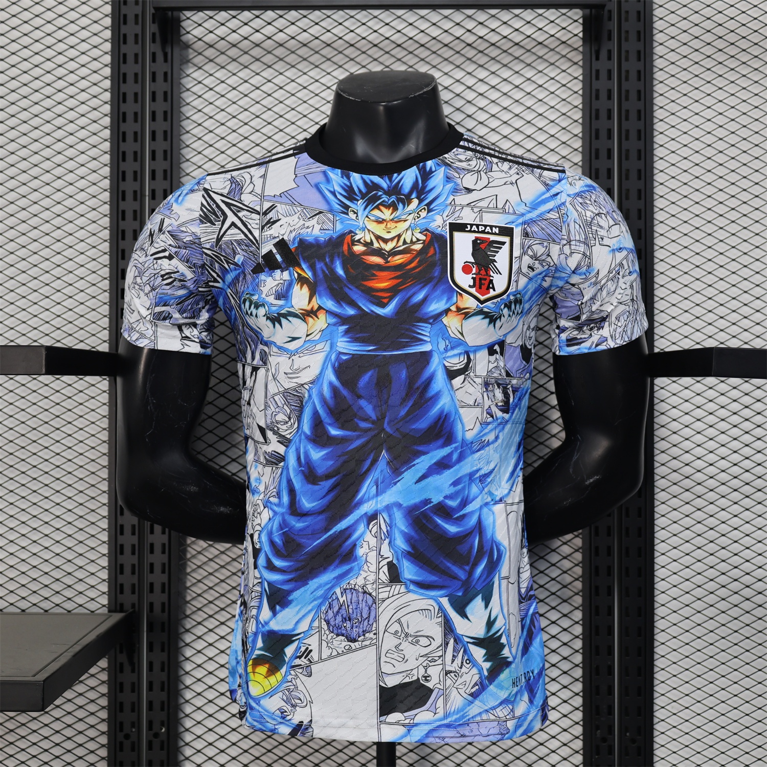 Japan 25-26 Blue Super Saiyan God Special Edition Jersey - Player Version - ManixJersey