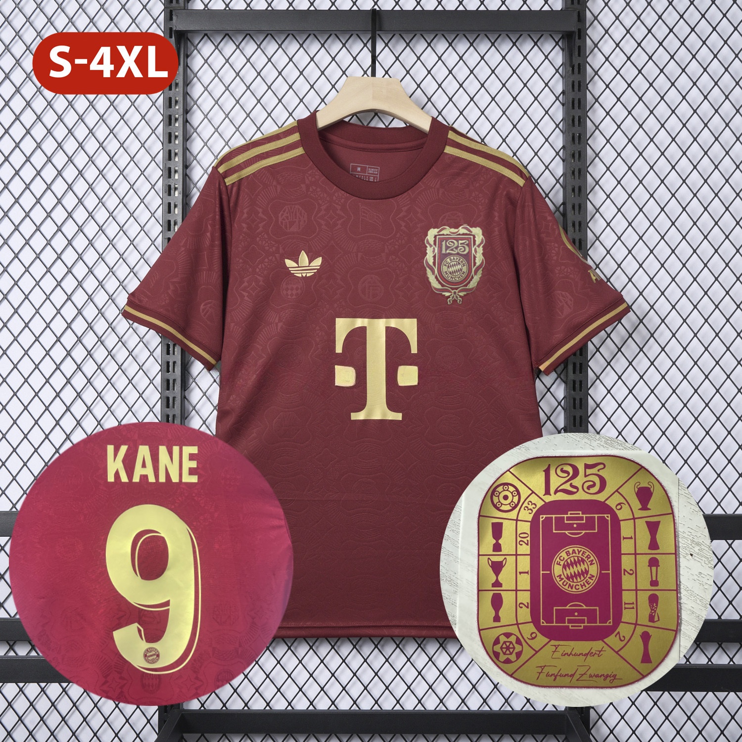 Bayern Munich 2025 Red 125th Anniversary Jersey - Fans Version - ManixJersey