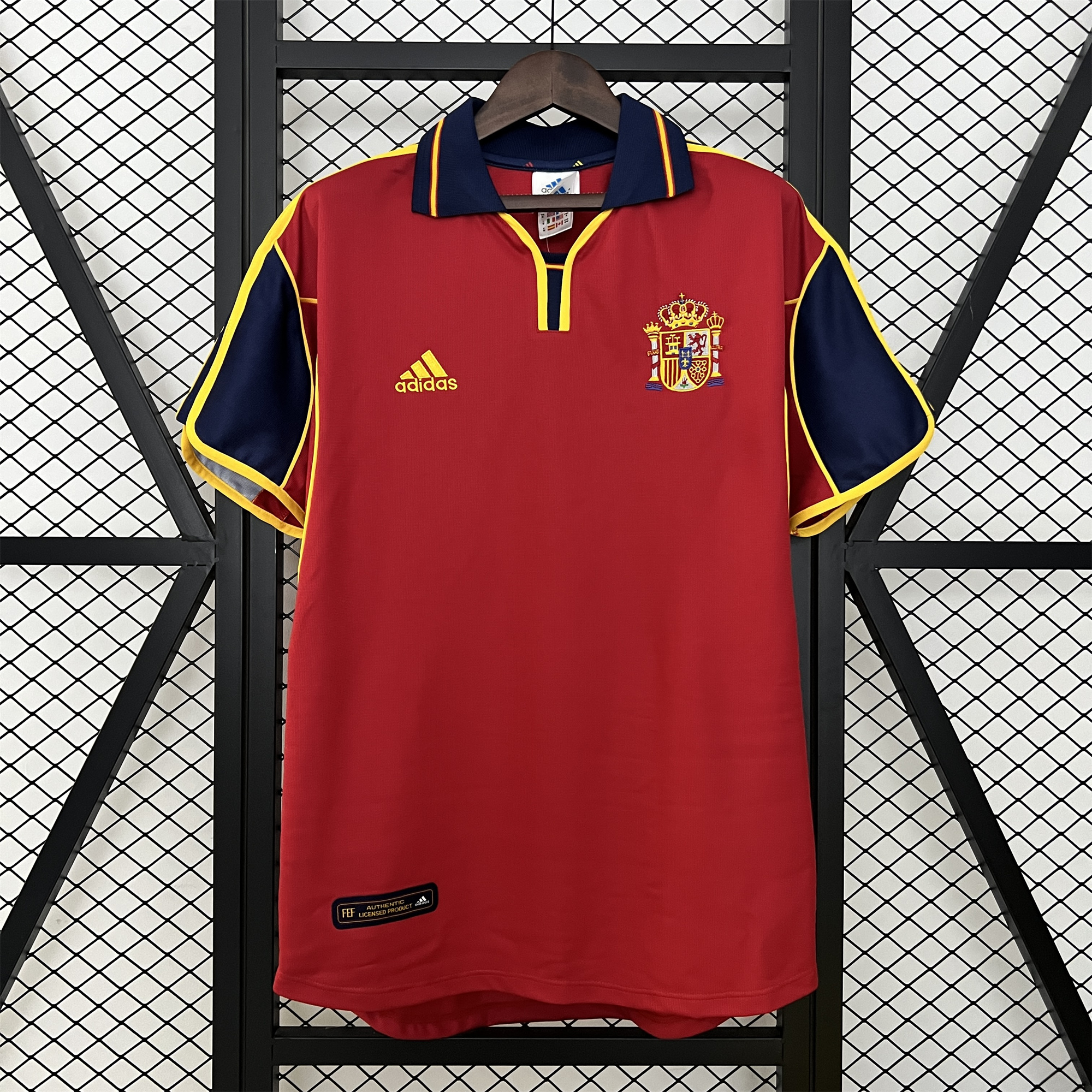 Retro Spain 2000 Home Jersey - ManixJersey
