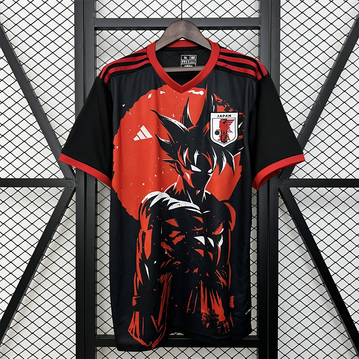 Japan 2024 Black Red Son Goku Jersey - Fans Version - ManixJersey