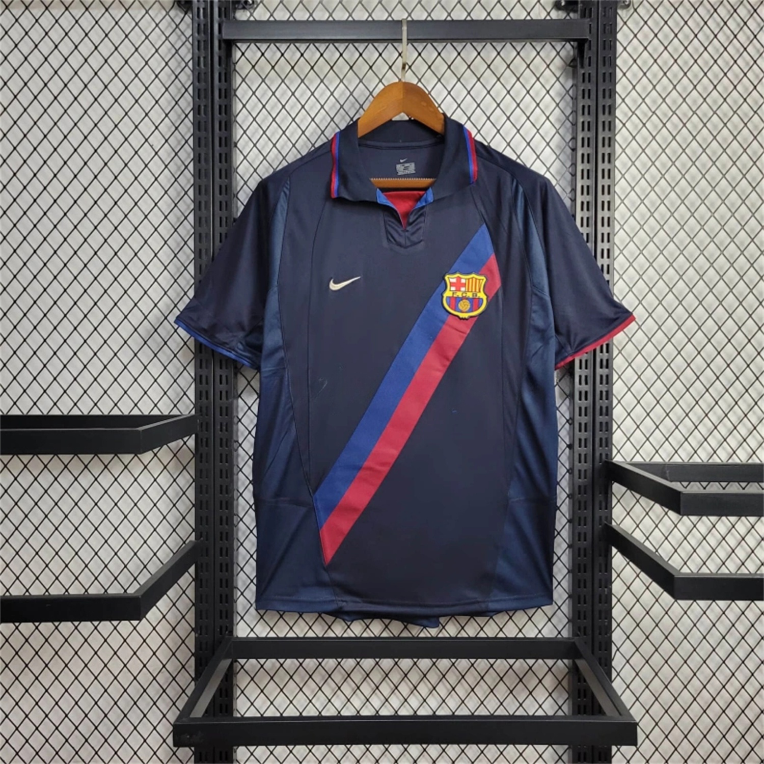 B.A.R.S.A Retro 02-03 Away Jersey - ManixJersey
