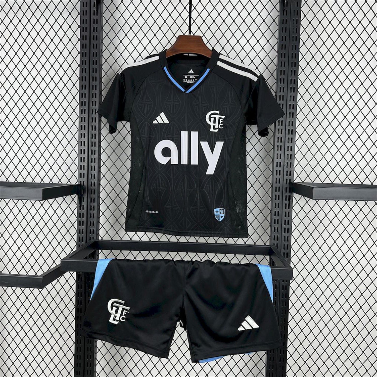 Charlotte 2025 Away Kids Kit - ManixJersey