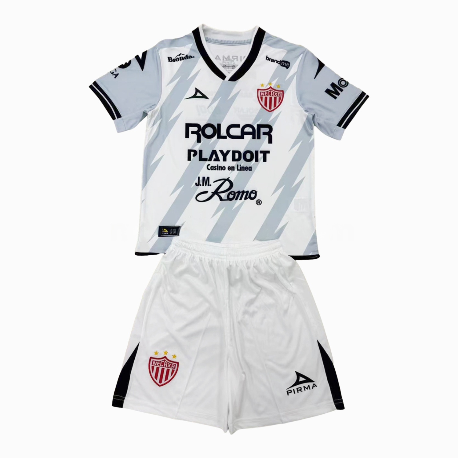 Necaxa 24-25 Away Men's Adult Jersey Set - Fans Version - ManixJersey