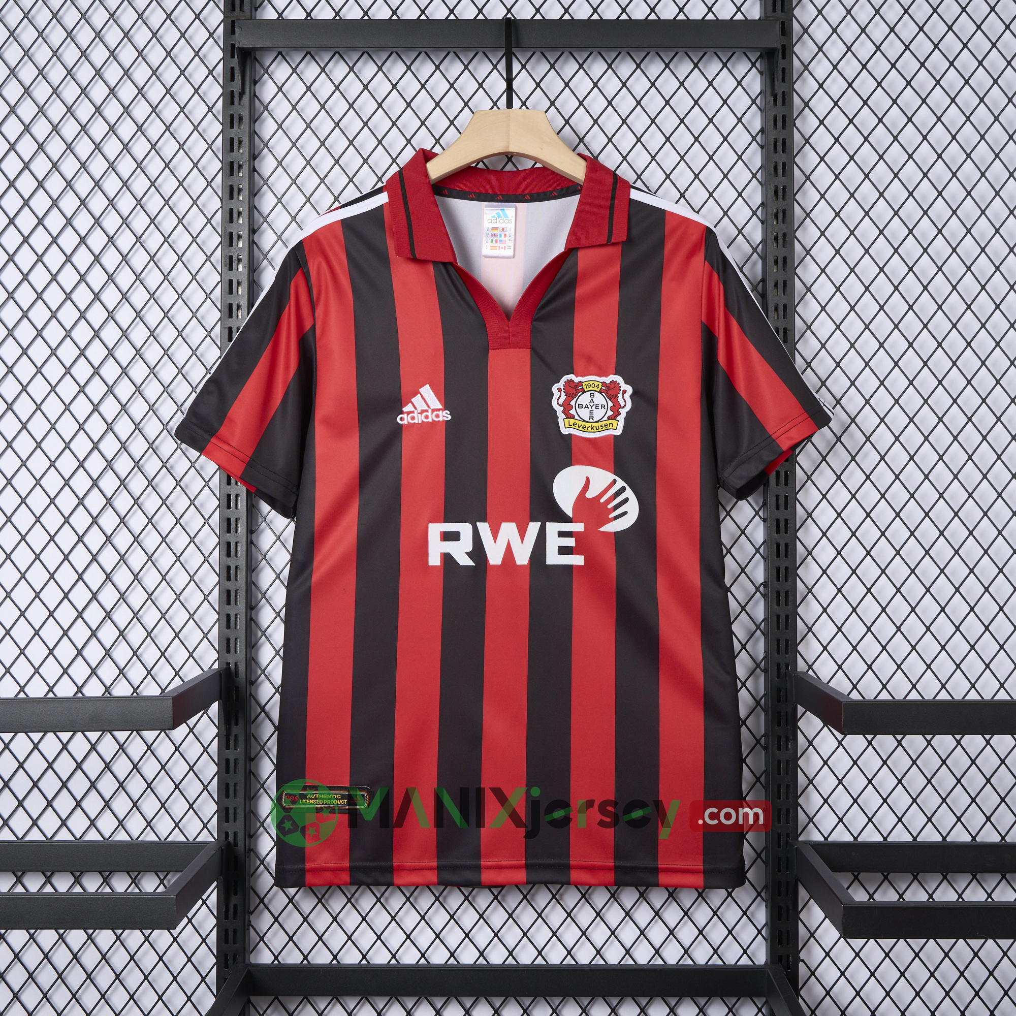 Retro Bayer 04 Leverkusen 2001-02 Home Jersey - ManixJersey