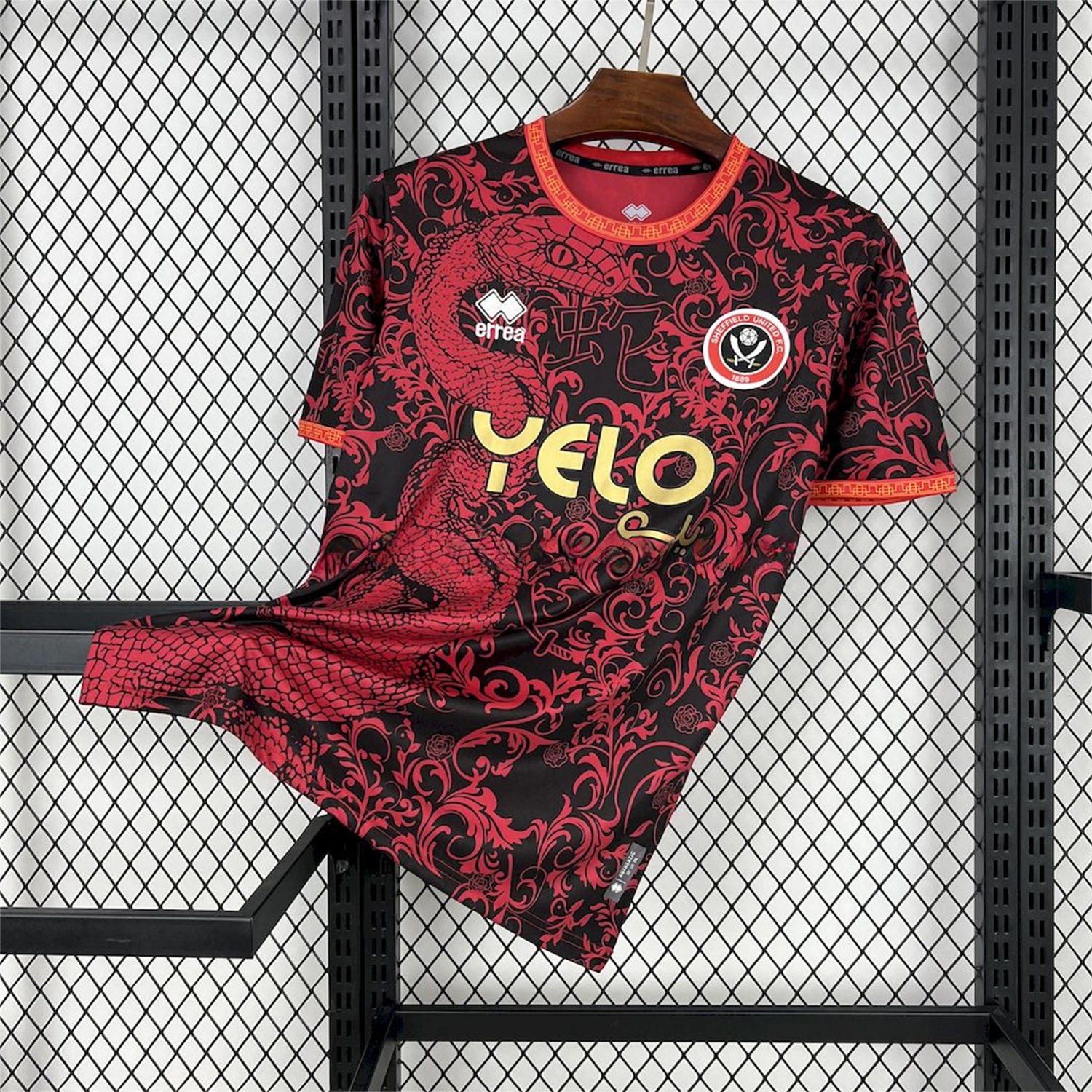 Sheffield United 24-25 Pre-Match Chinese New Year Jersey - Fans Version - ManixJersey