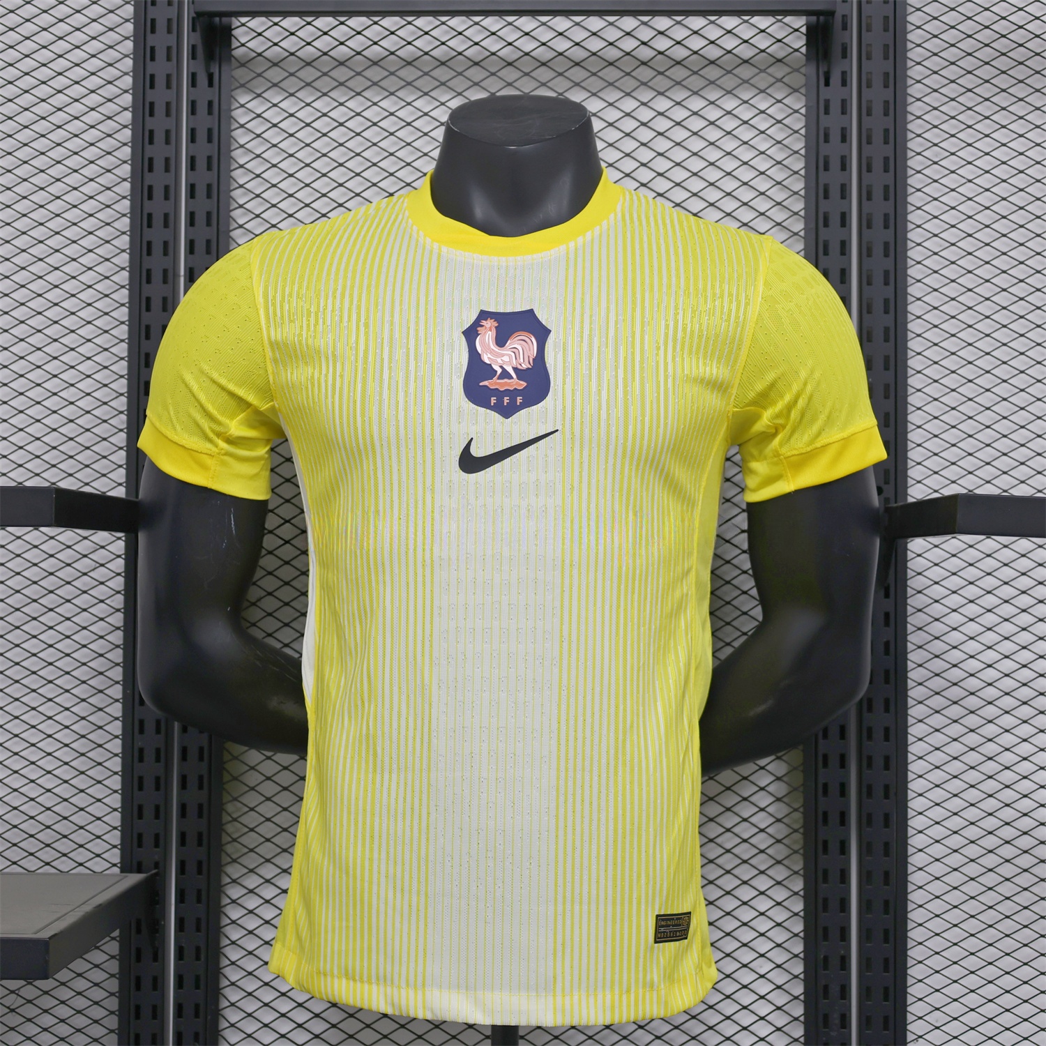 France 2025-26 Yellow Goalkeeper Jersey - Player Version - ManixJersey