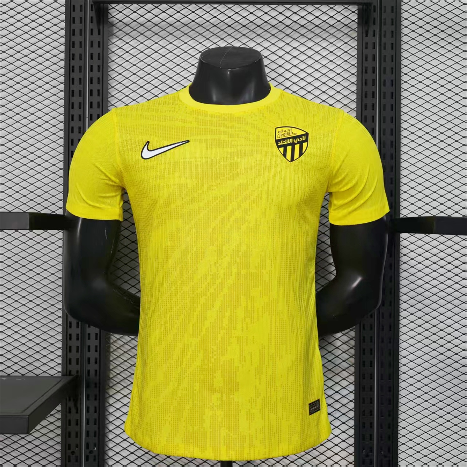 Al Ittihad Jeddah United 24-25 Pre-Match Yellow Jersey - Player Version - ManixJersey