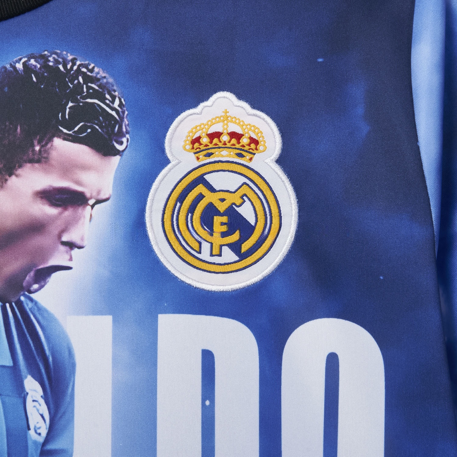 Cristiano Ronaldo Real Madrid 2017-18 Away Career Commemorative Jersey - Fans Version - ManixJersey