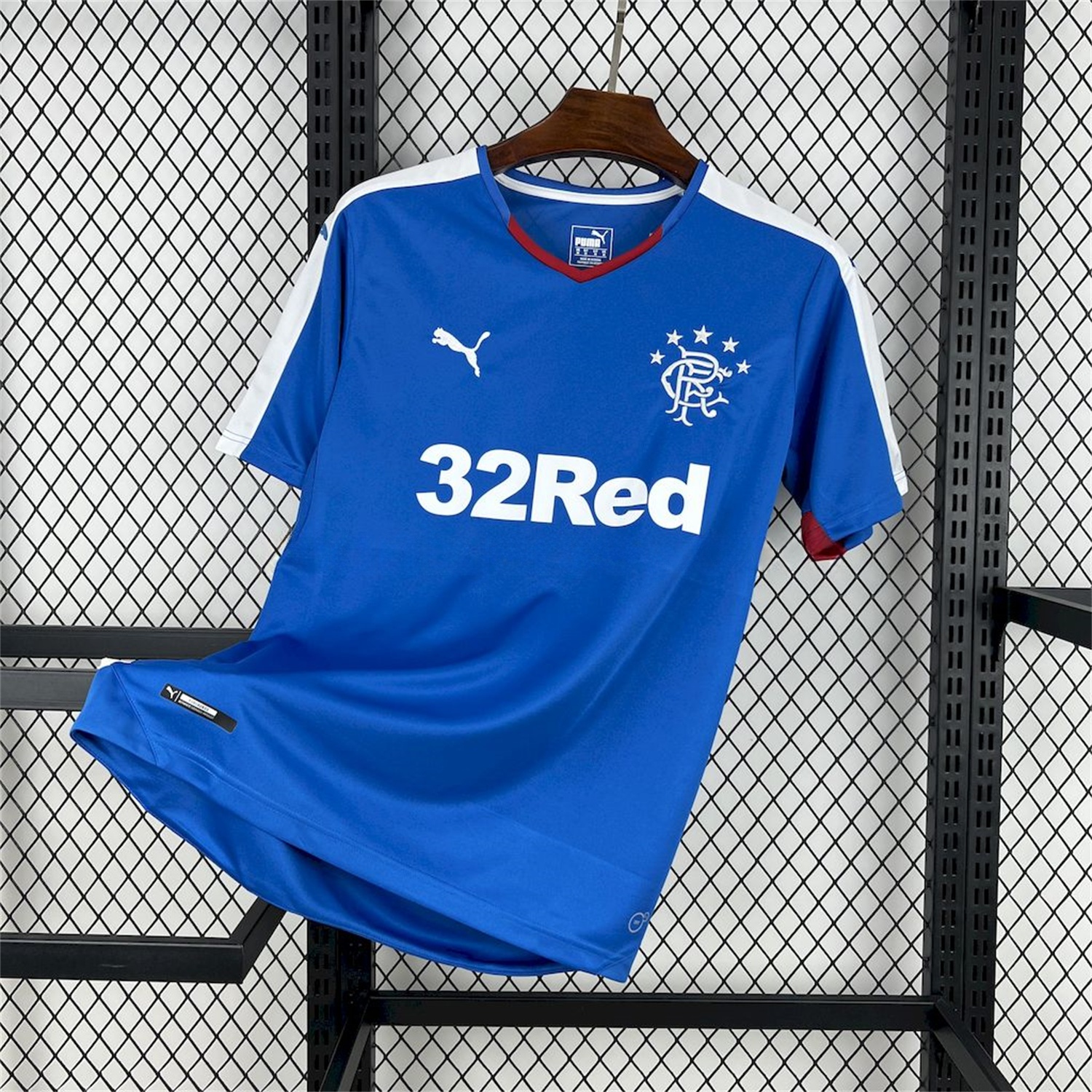 Retro Glasgow Rangers 2015-16 Home Jersey - ManixJersey