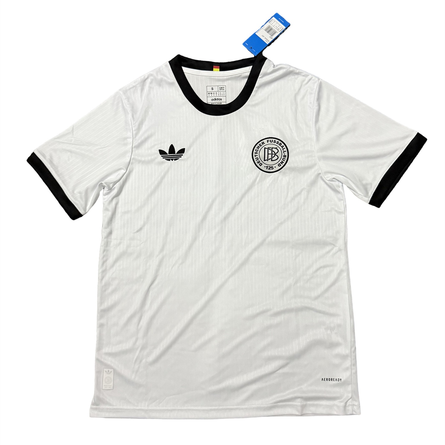 Germany 2025 125-Year Anniversary White Men's Adult Jersey Set - Fans Version - ManixJersey