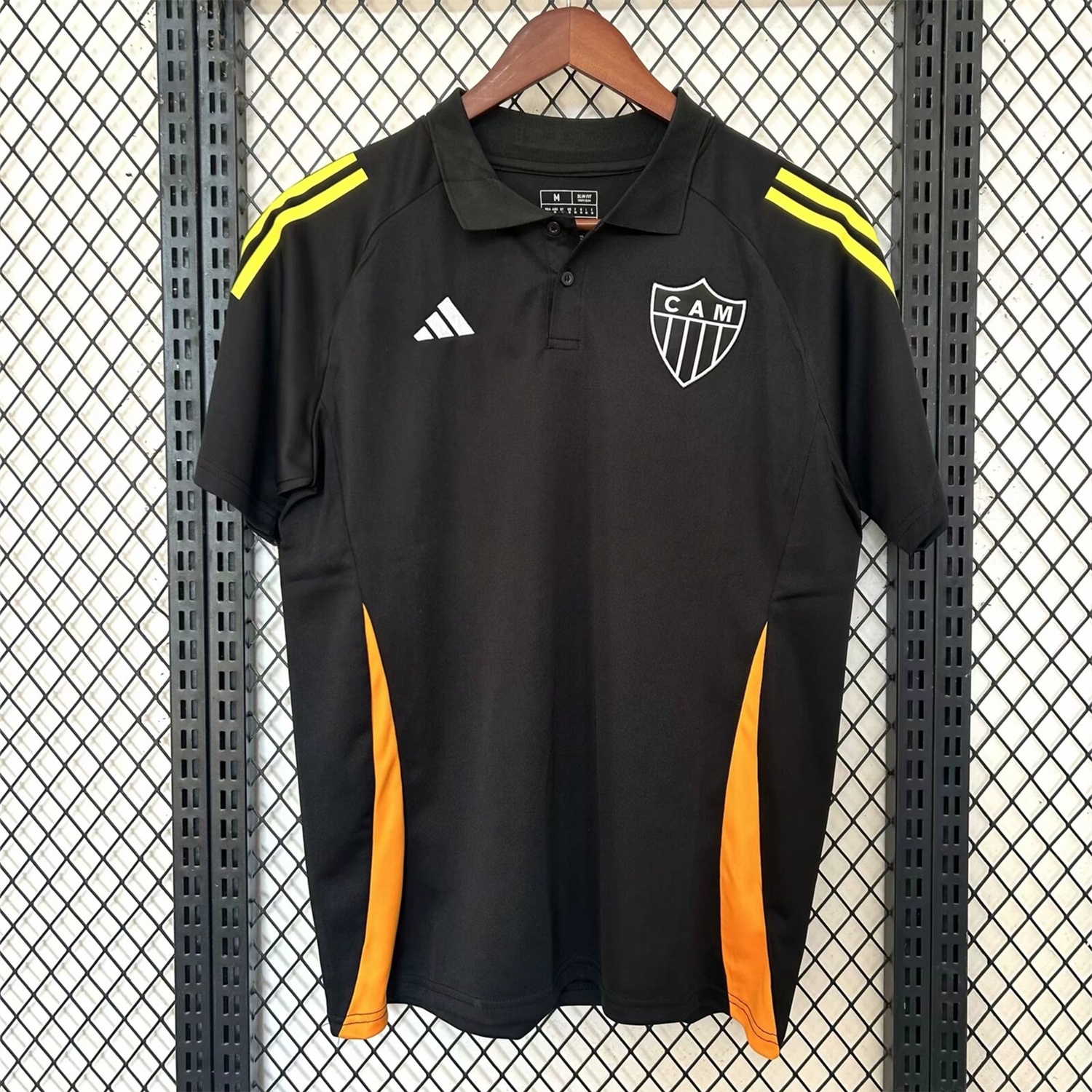 Atletico Mineiro 24-25 Black Training Jersey with Polo Collar - Fans Version - ManixJersey