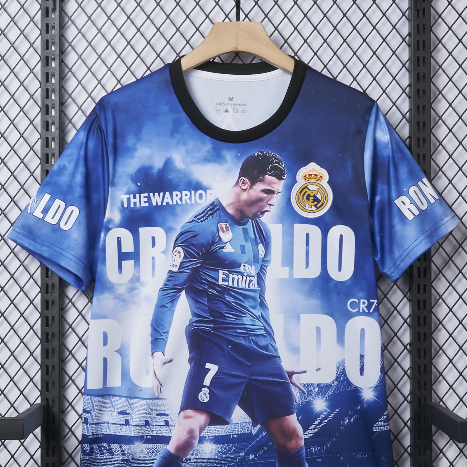 Cristiano Ronaldo Real Madrid 2017-18 Away Career Commemorative Jersey - Fans Version - ManixJersey