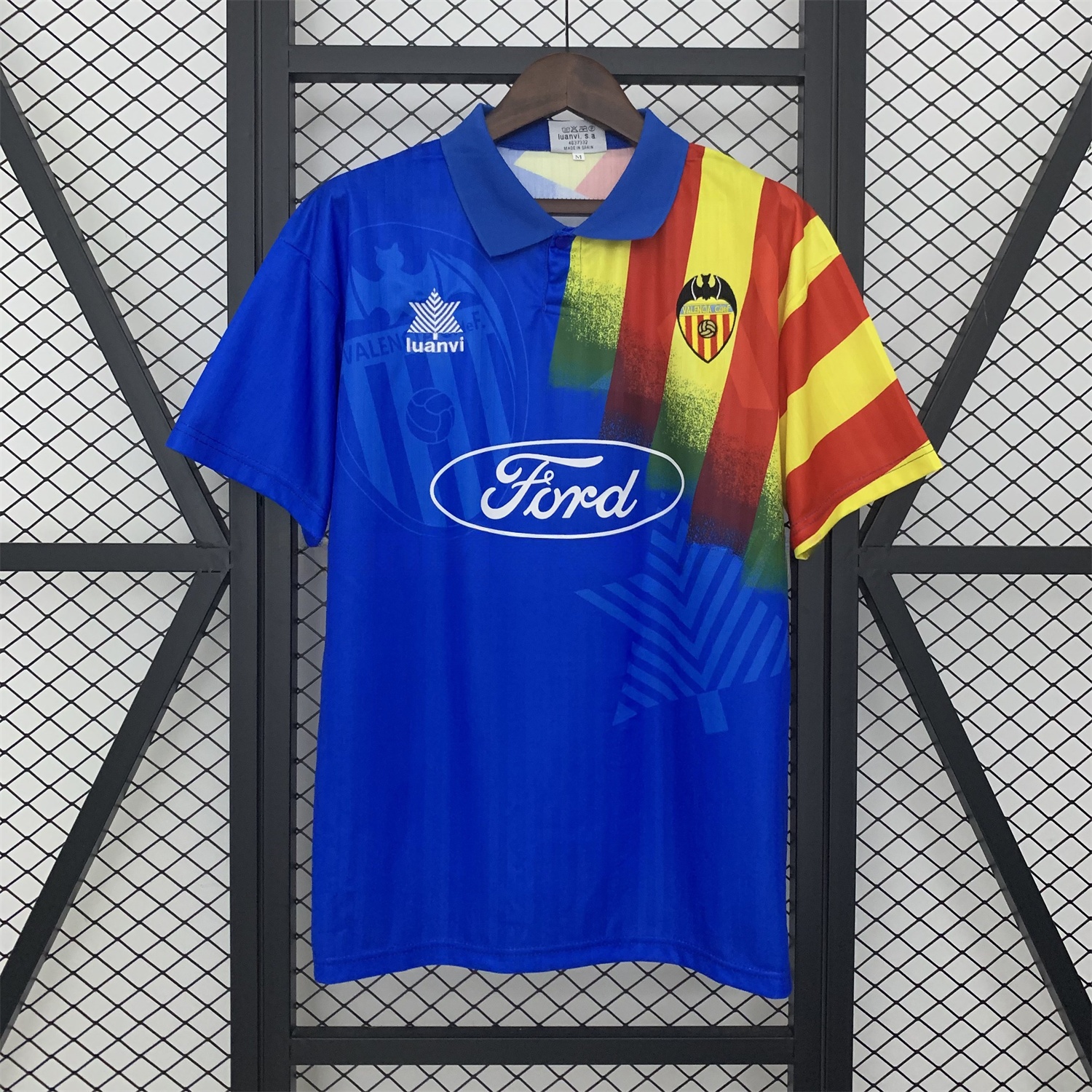 Retro Valencia 1995-96 Away Jersey - ManixJersey