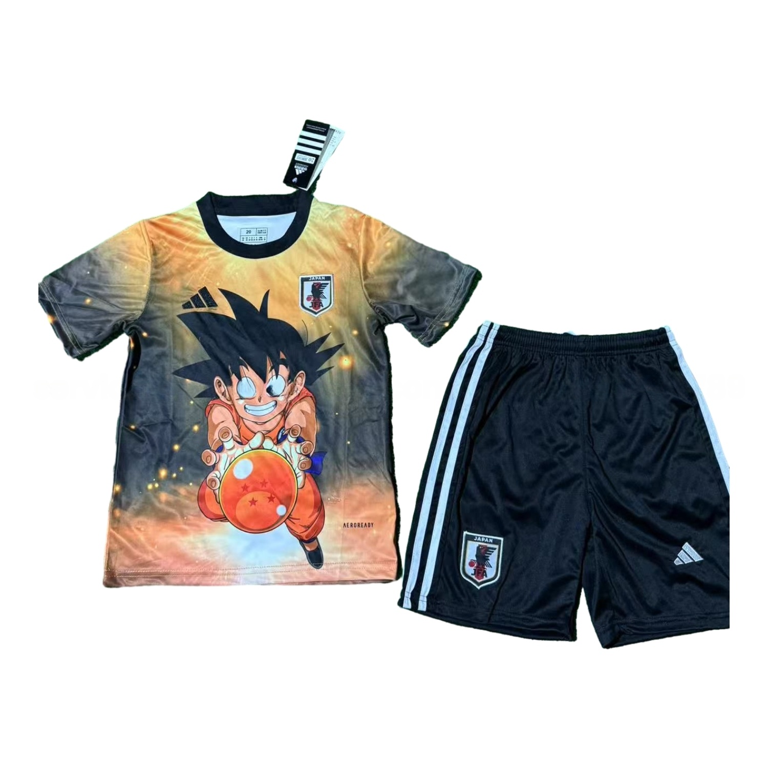 Japan 25-26 Little Goku's Kamehameha Special Kids Kit - ManixJersey