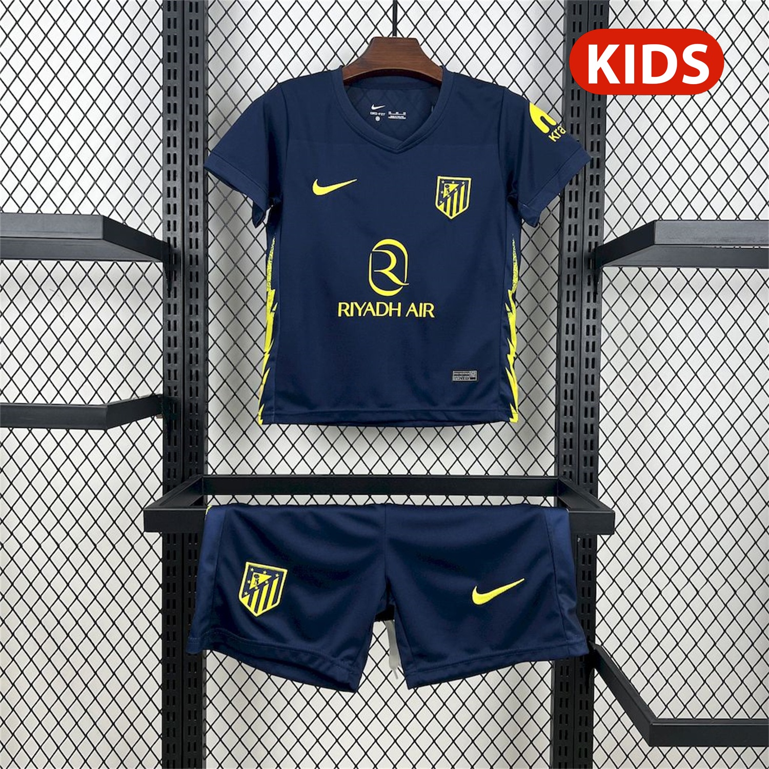 Atletico Madrid 25-26 Away Kids Kit - ManixJersey