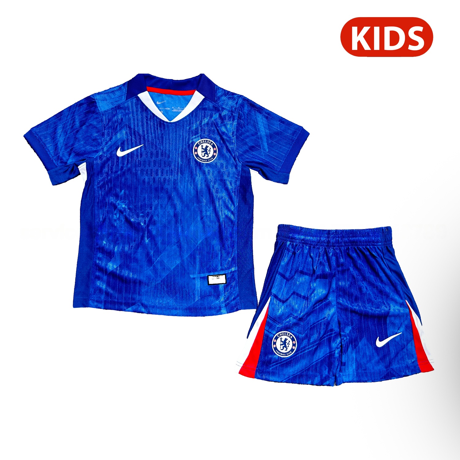 C.H.E.L.S.E.A 25-26 Home Unsponsored Kids Kit - Player Version - ManixJersey