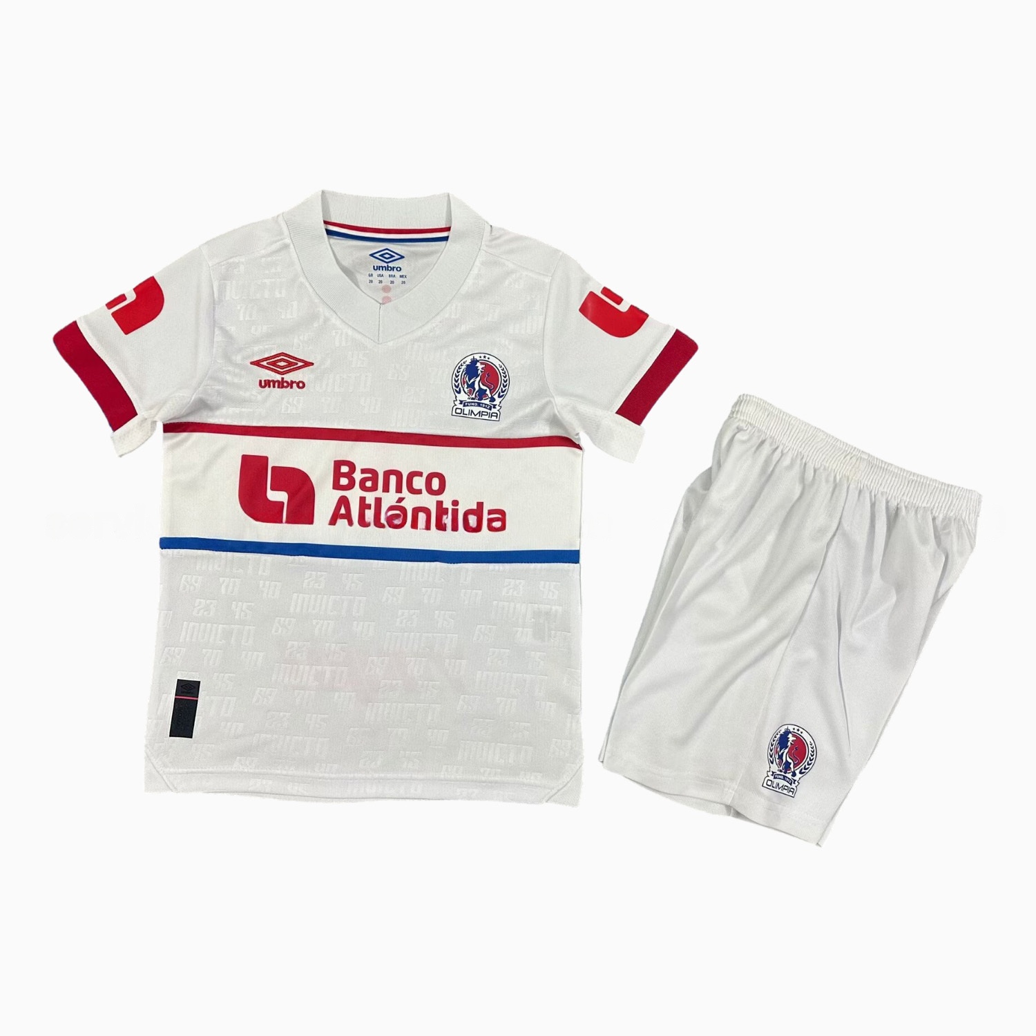 CD Olimpia 25-26 Home Kids Kit - ManixJersey