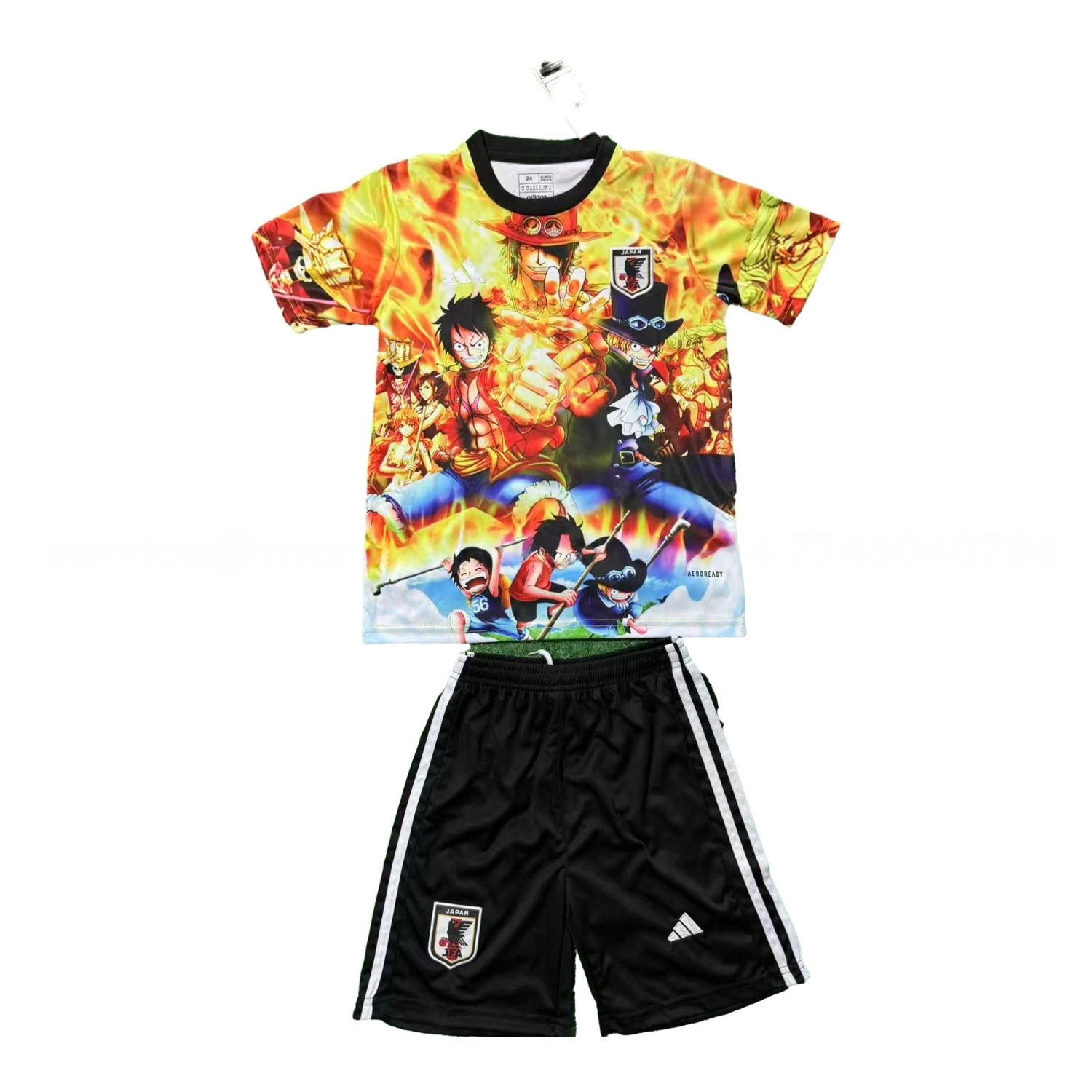Japan 25-26 Luffy & Ace & Sabo's Fiery Triple-Attack Special Kids Kit - ManixJersey