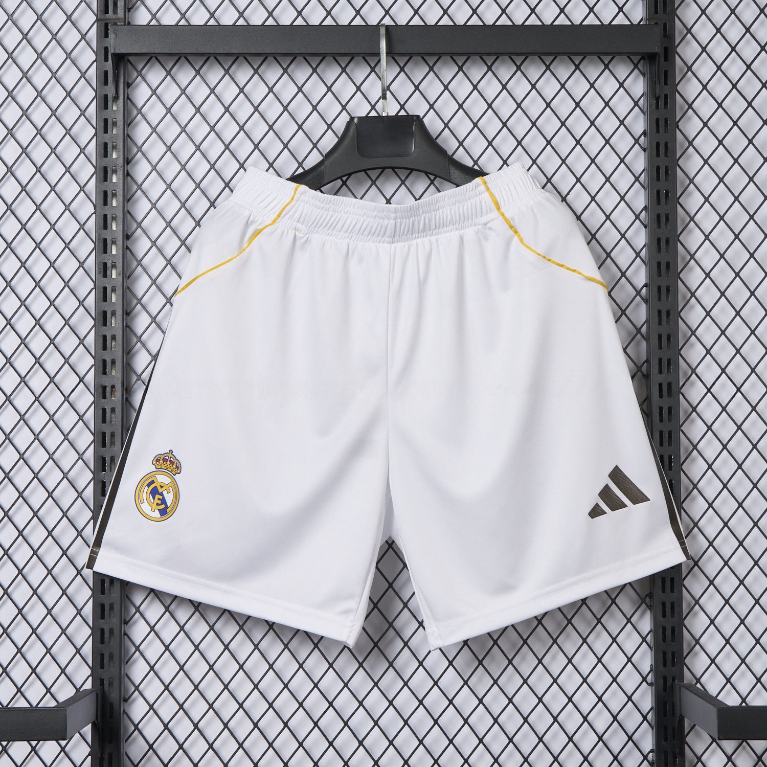 Real Madrid 25-26 Home White Shorts - Player Version - ManixJersey