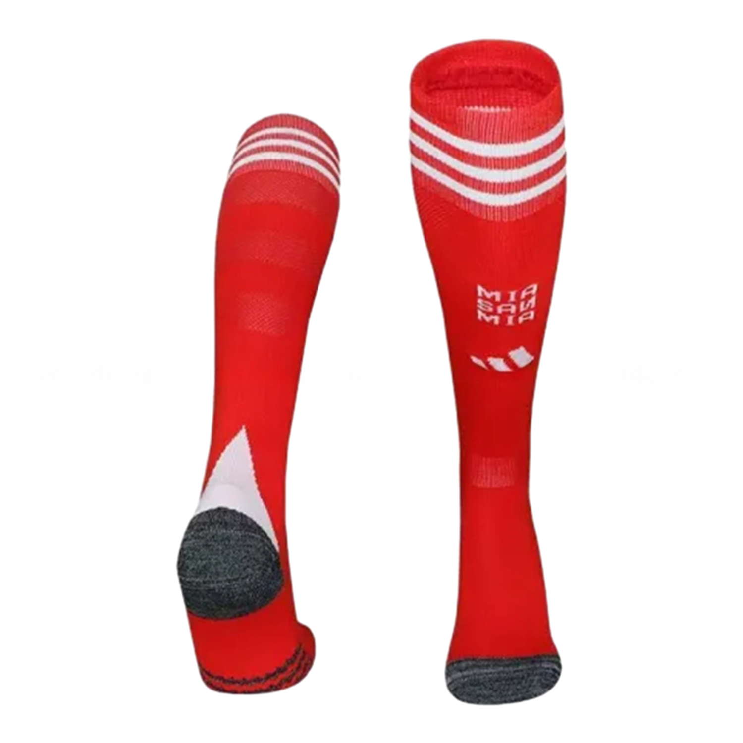 Bayern Munich 25-26 Home Socks - Red - ManixJersey