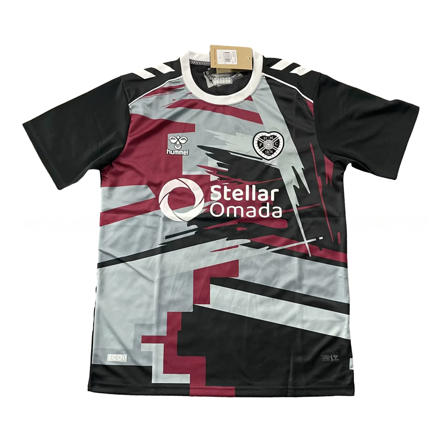 Hearts Heart of Midlothian 25-26 Black Goalkeeper Jersey - Fans Version - ManixJersey