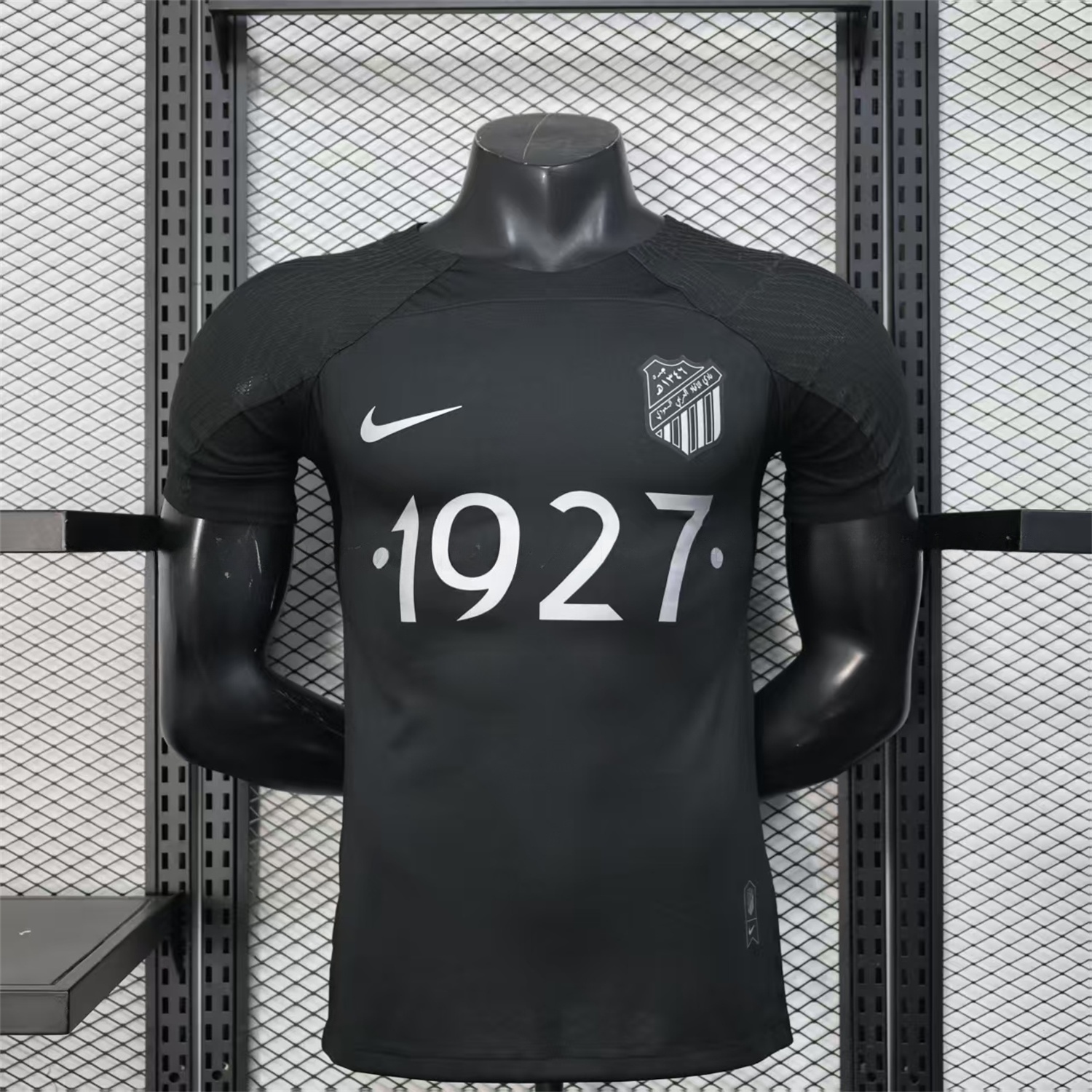 Al Ittihad Jeddah United 25-26 Silver 1927 Anniversary Black Jersey - Player Version - ManixJersey