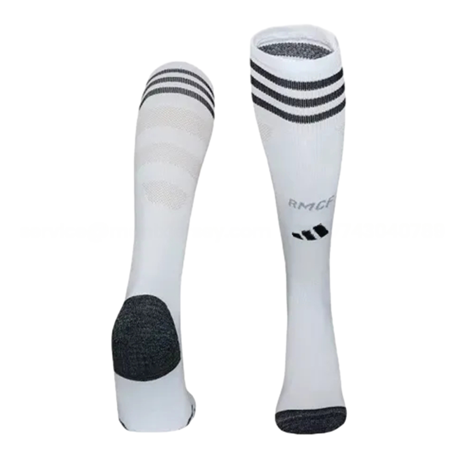 Real Madrid 25-26 Home Socks - White - ManixJersey