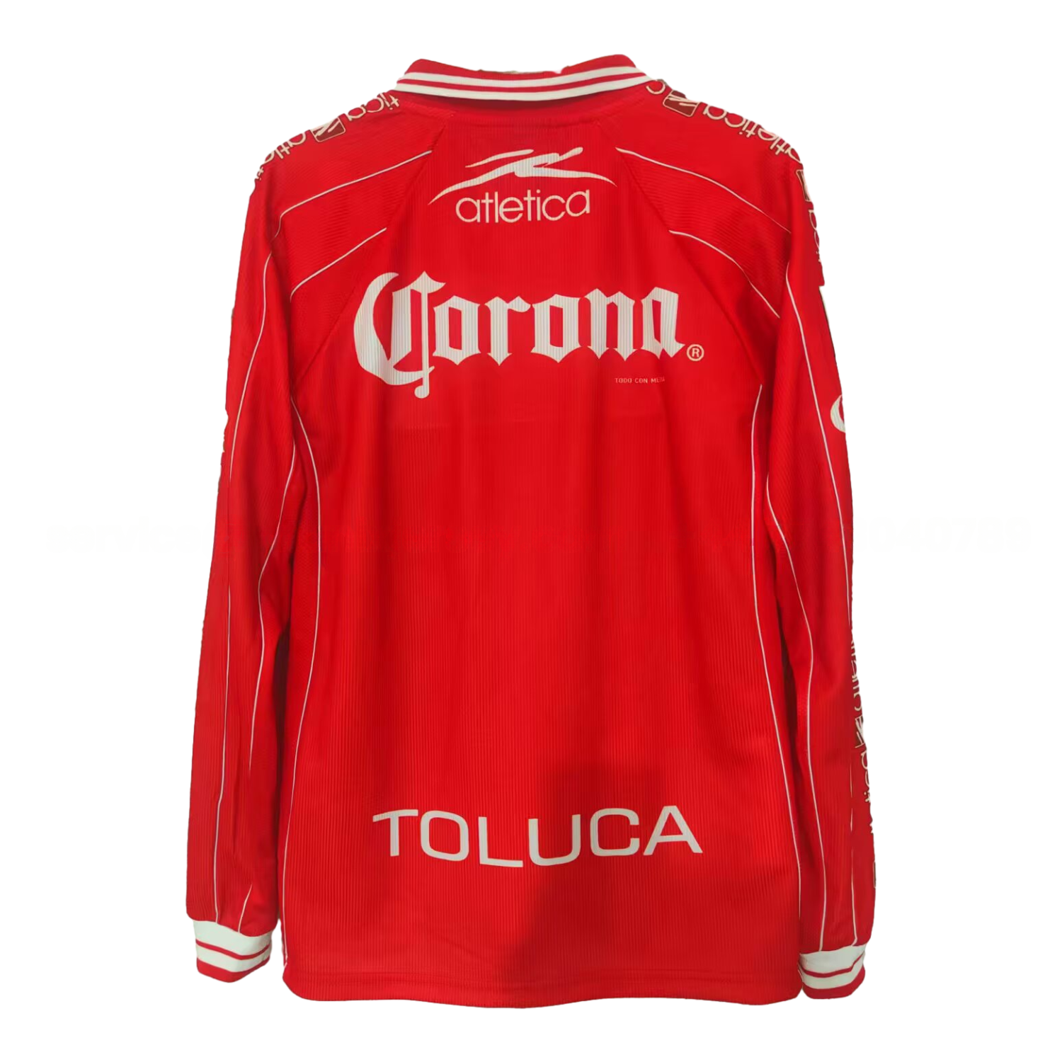 Retro Toluca 1999-00 Home Long Sleeves Jersey - ManixJersey
