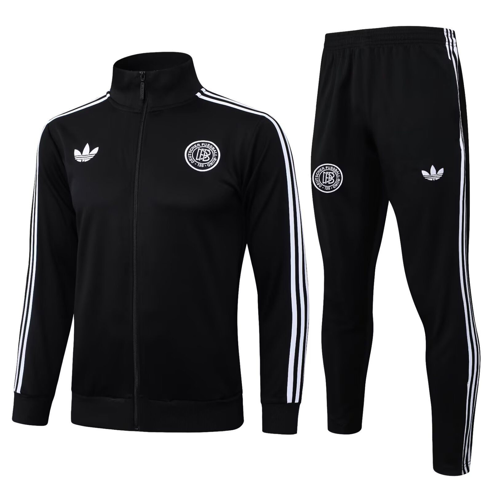 Germany 125-Year Anniversary Commemorative Edition Jacket Training Tracksuit - Black - ManixJersey