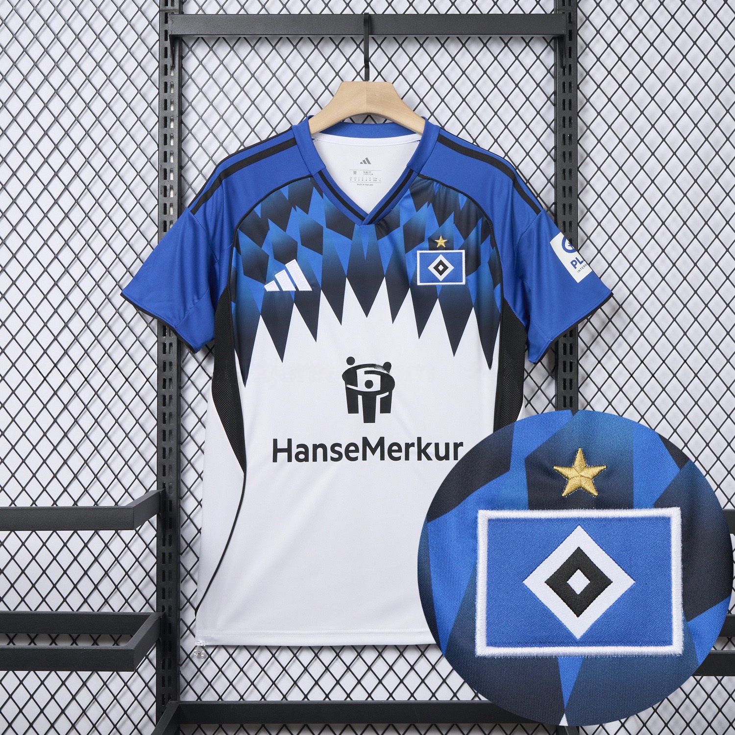 【Embroidered Team Badge】Hamburger SV 25-26 Home Jersey - Fans Version - ManixJersey