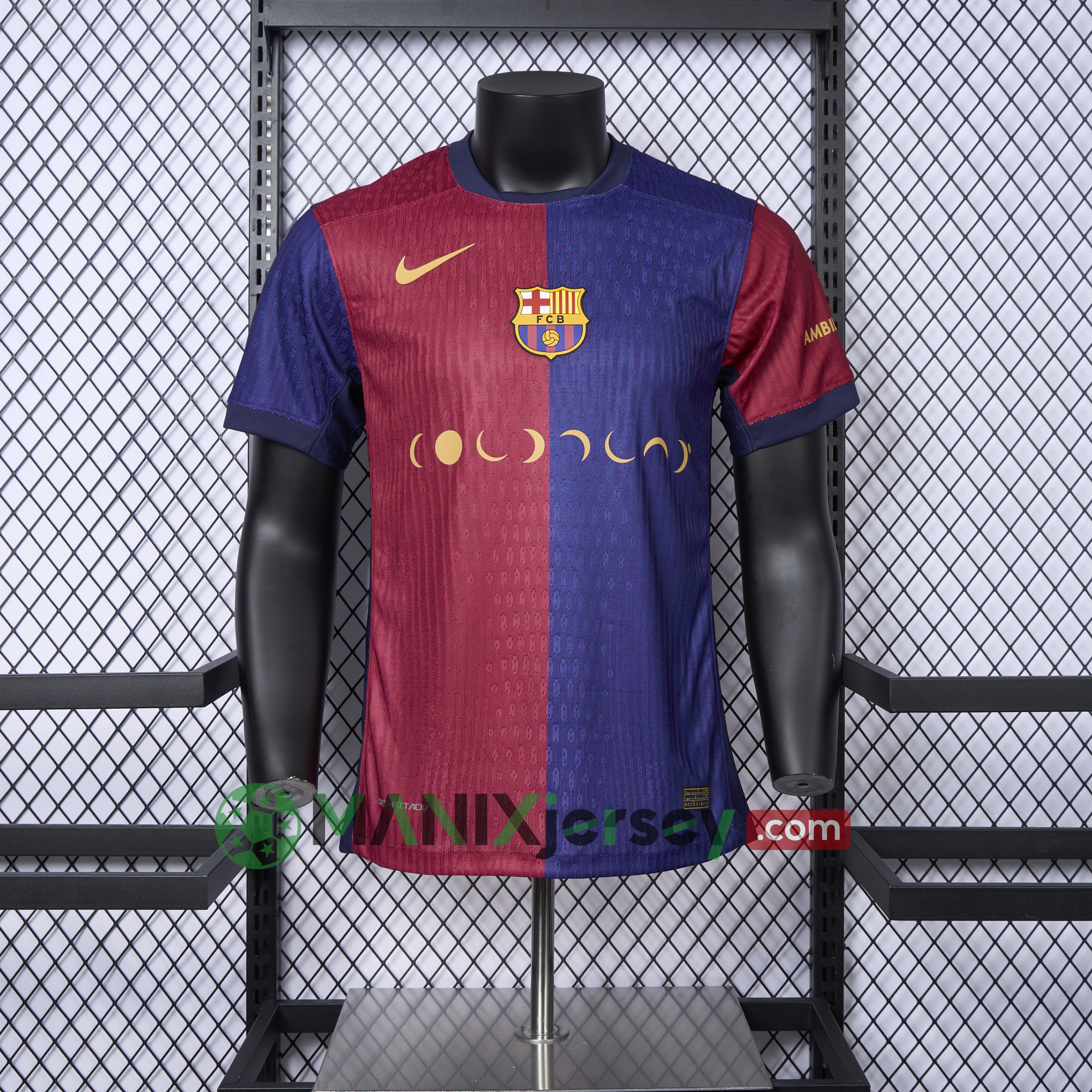 Barcelona X CP 24-25 Home New Co-Branded Jersey - Player Version - ManixJersey
