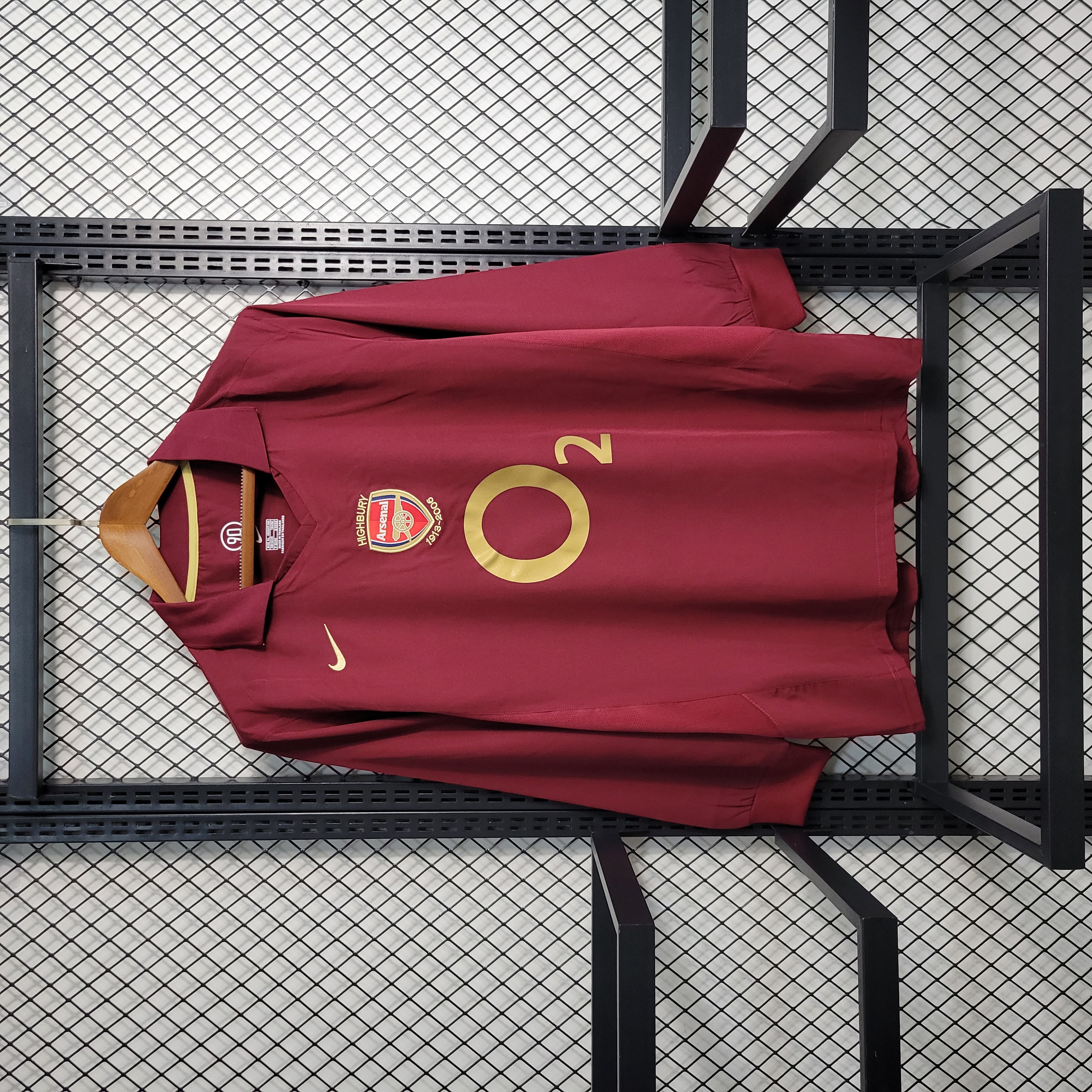 Retro Arsenal 05-06 Home Stadium Long Sleeve Jersey - ManixJersey