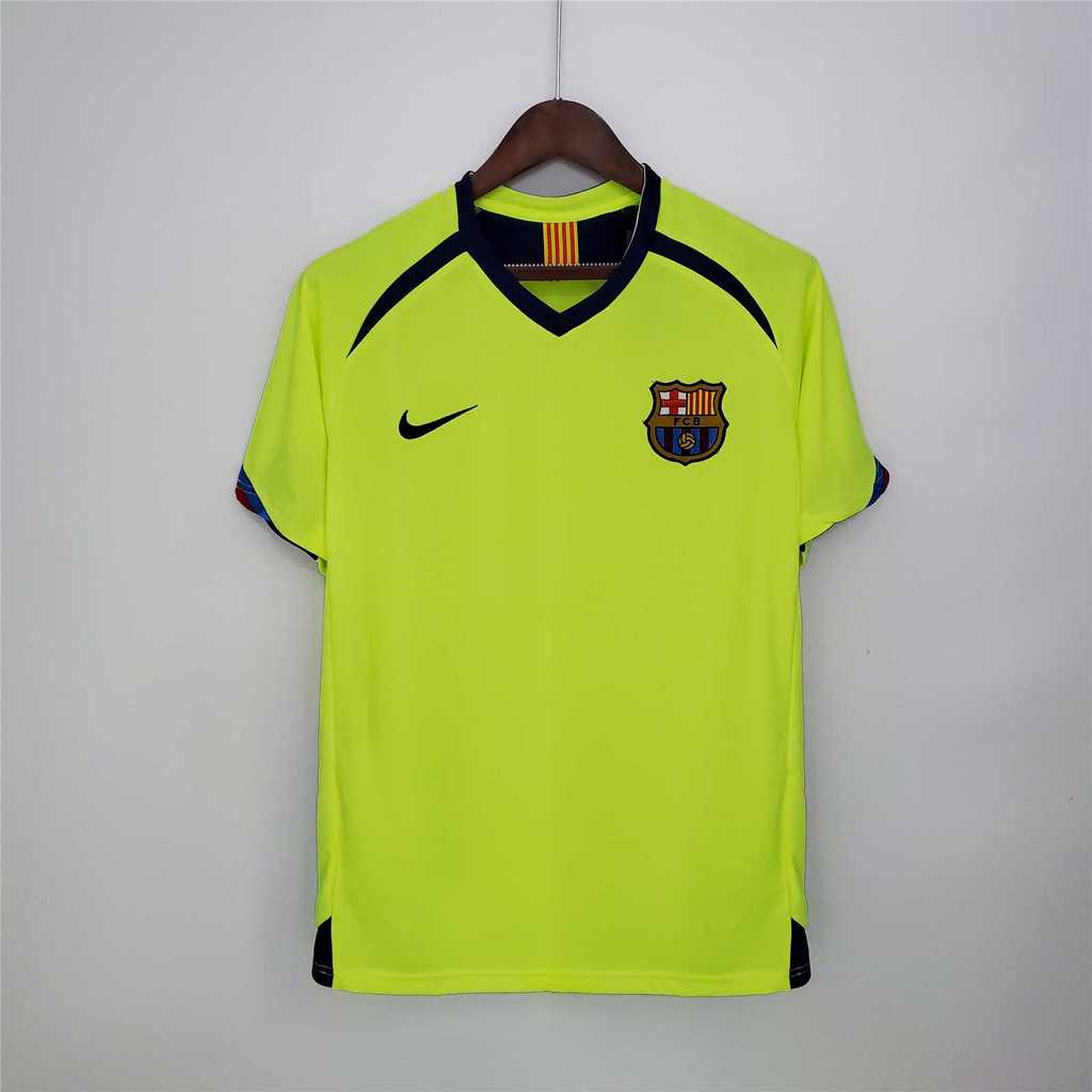 Retro Barcelona 05-06 Away Jersey - ManixJersey