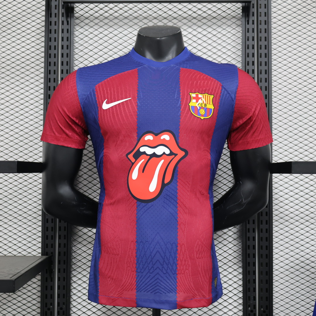Barcelona X RS Iconic Tongue Jersey - Player Version - ManixJersey