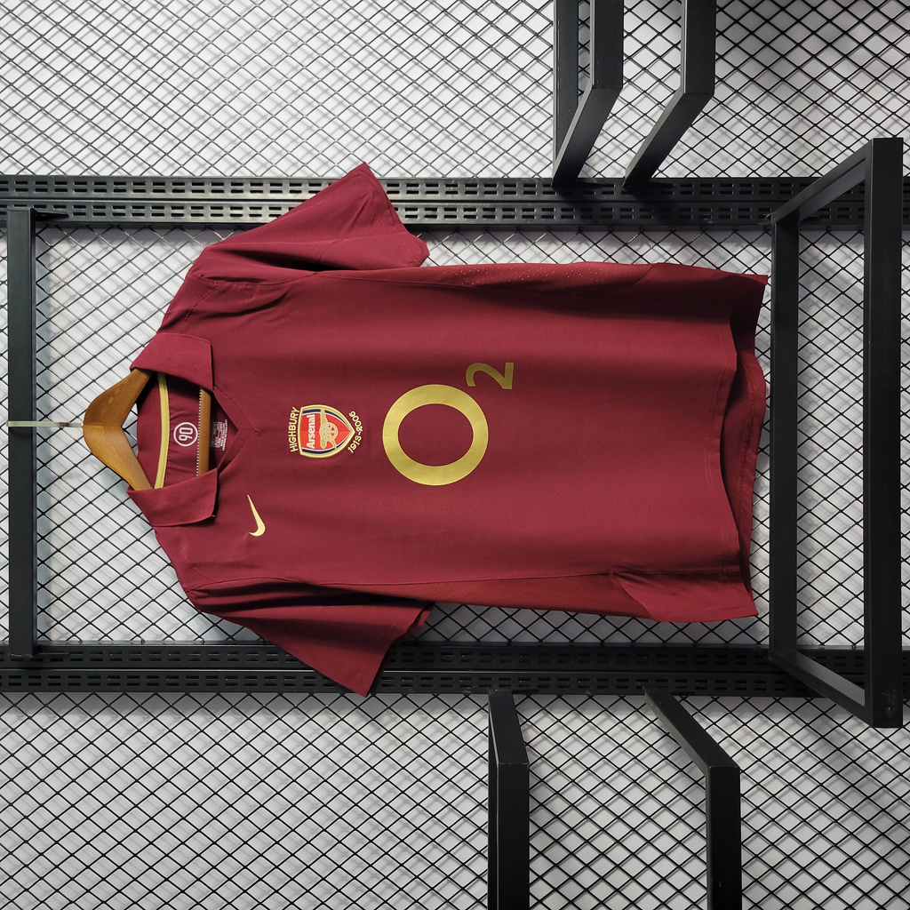 Retro Arsenal 05-06 Home Stadium Jersey - ManixJersey