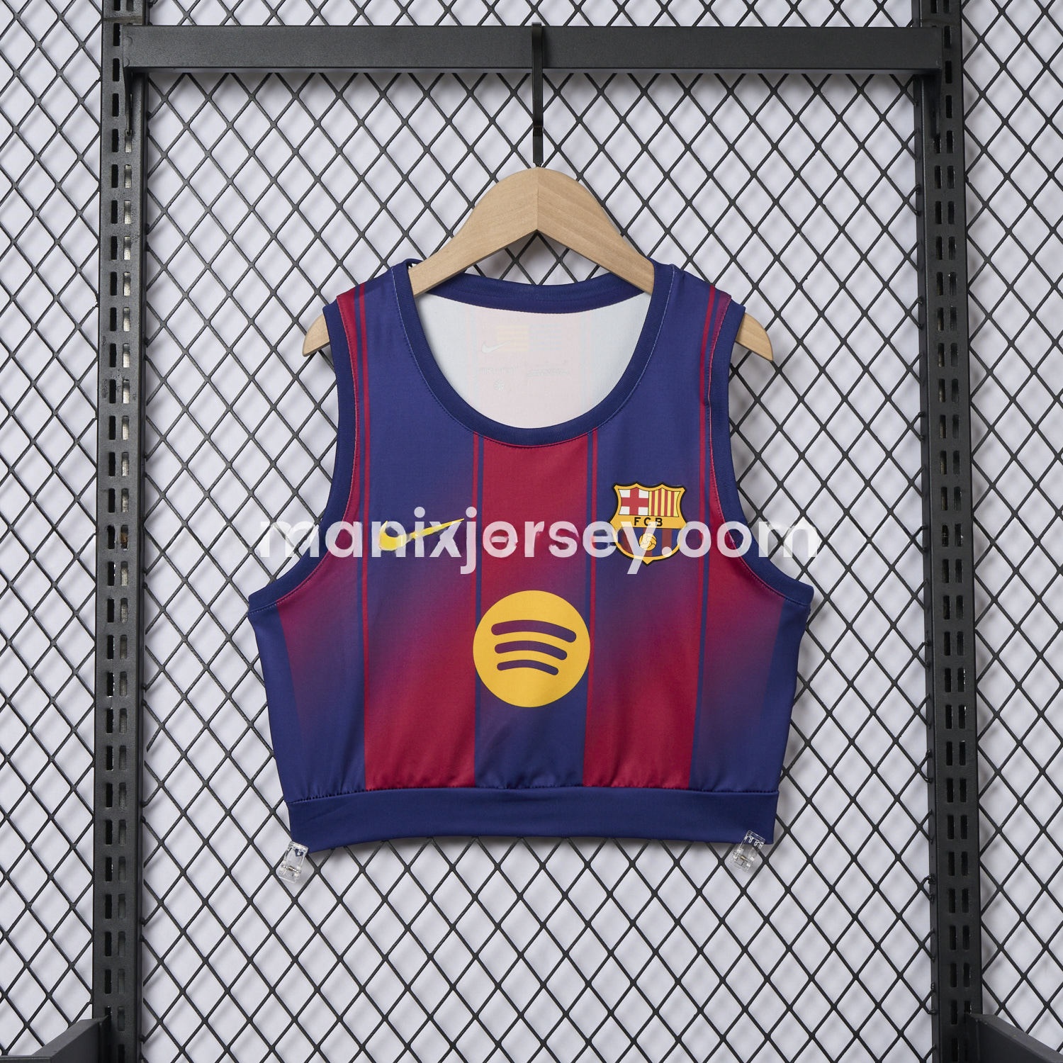Women's Barcelona 25-26 Home Yoga Vest - ManixJersey