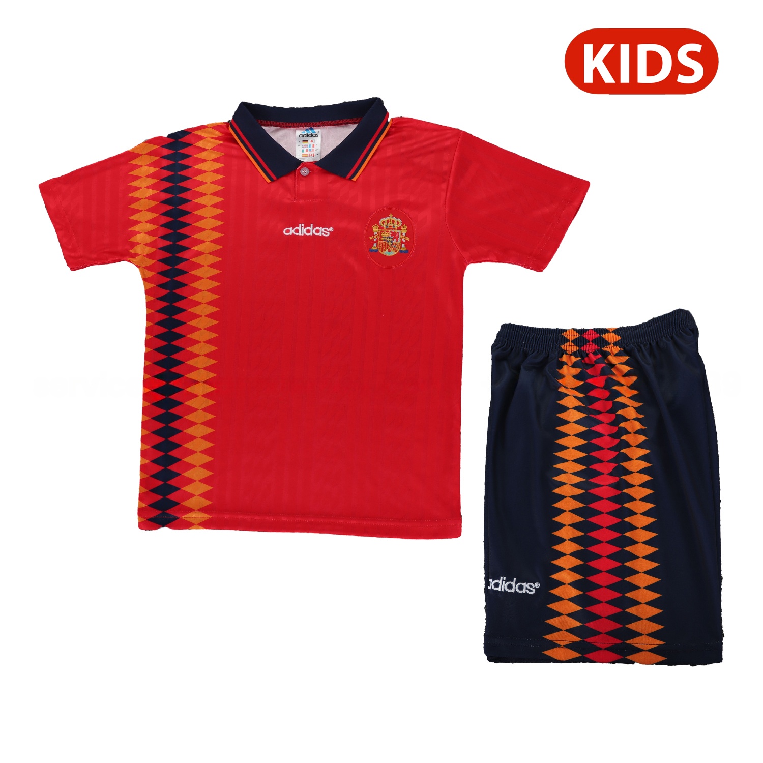 Retro Spain 1994 Home Kids Kit - ManixJersey