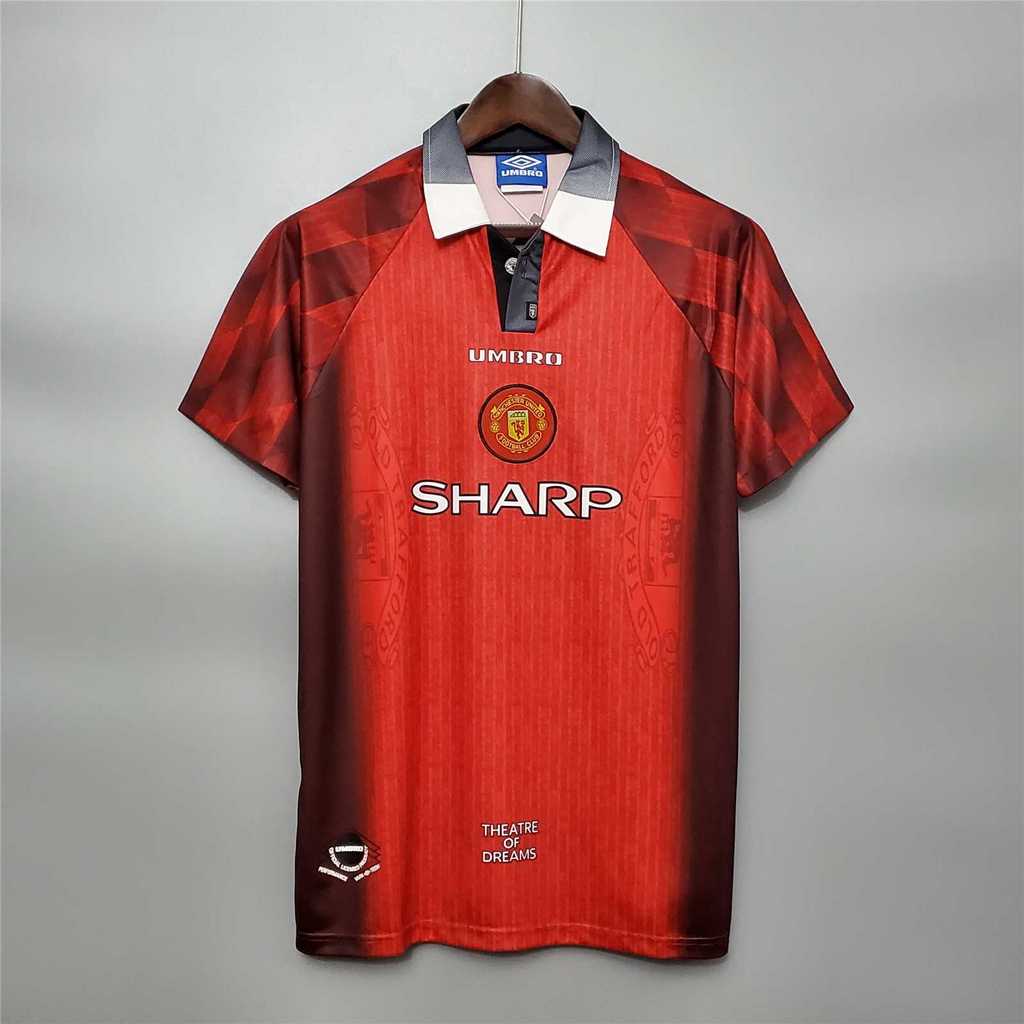 Retro Manchester United 96-97 Home Jersey - ManixJersey